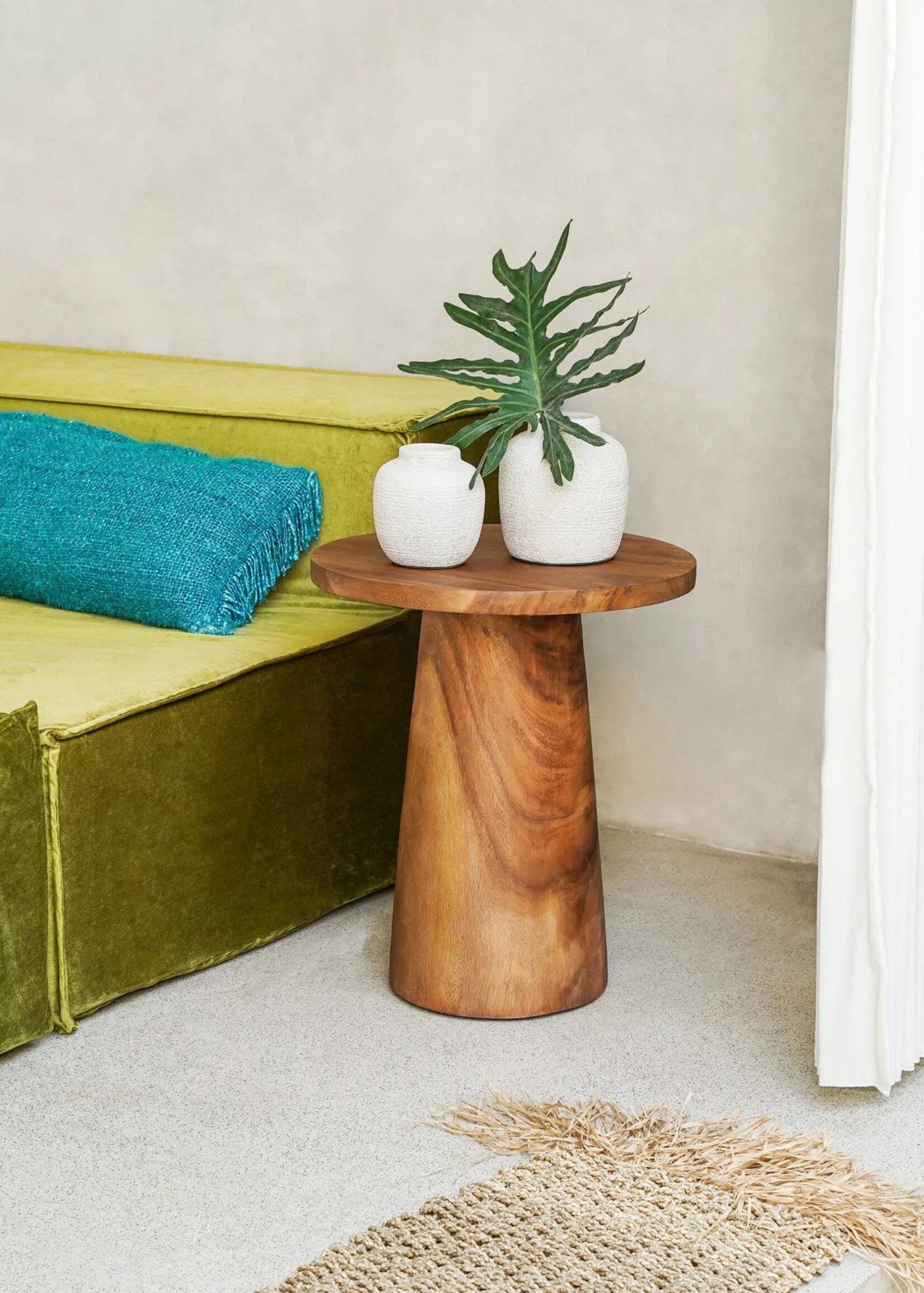 Bazar Bizar Antwerp The Peaky Vase - Concrete - L