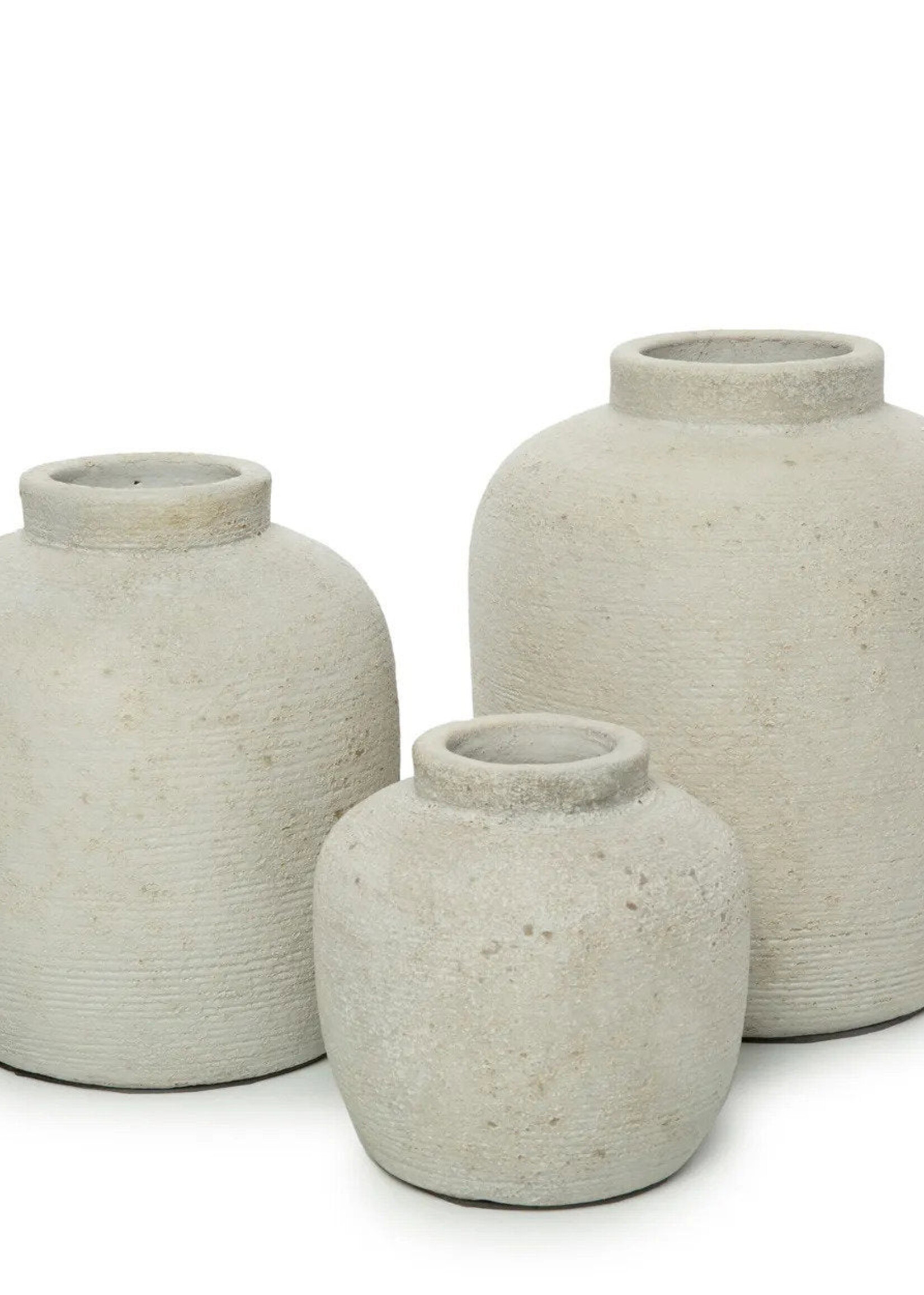 Bazar Bizar Antwerp The Peaky Vase - Concrete - S