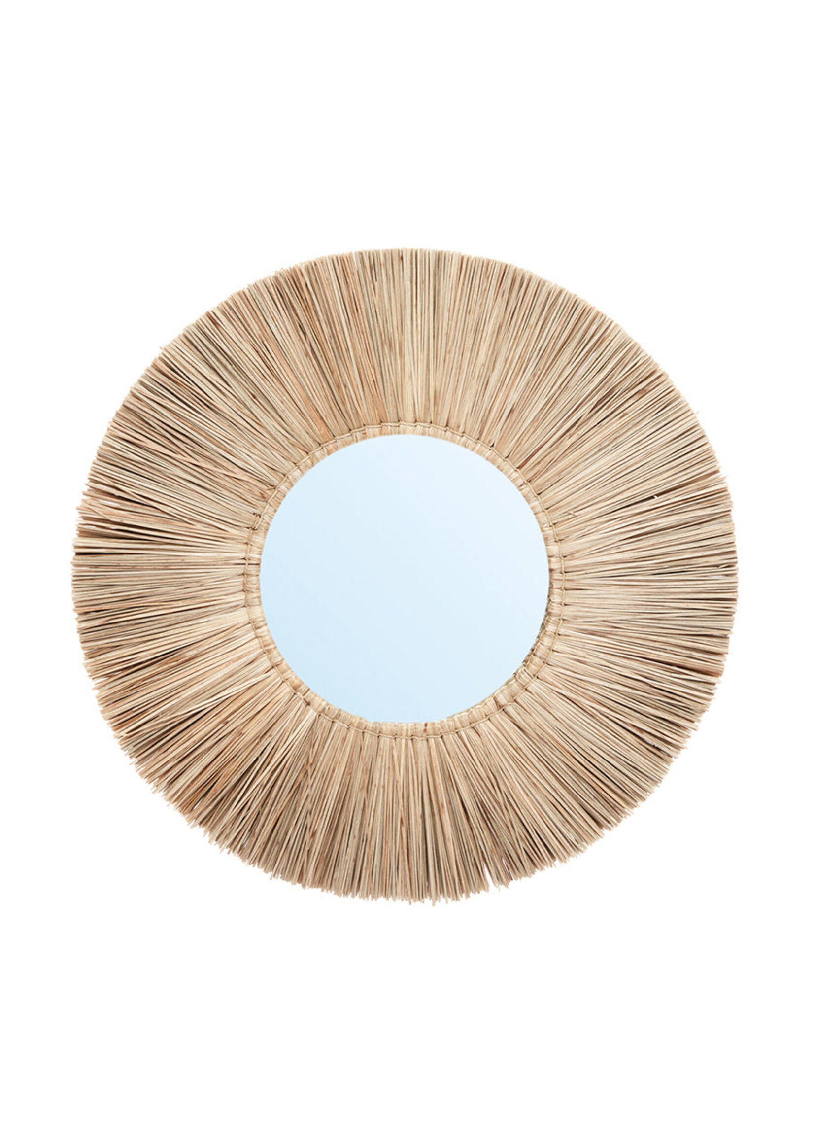 Bazar Bizar Antwerp The Alang Alang Mirror - Natural - M