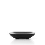Bazar Bizar Antwerp The Marble Soap Dish - Marine Black