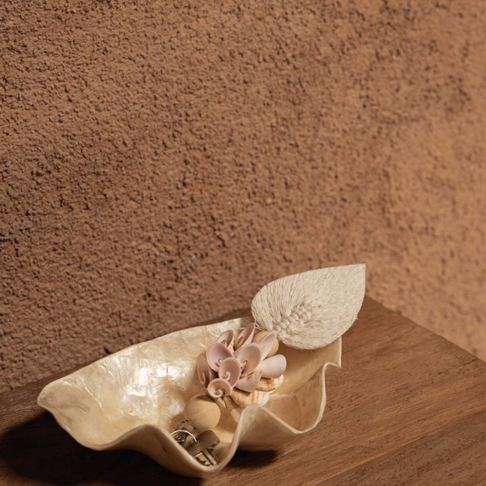 Bazar Bizar Antwerp The Mother of Pearl Soap Dish - White - M