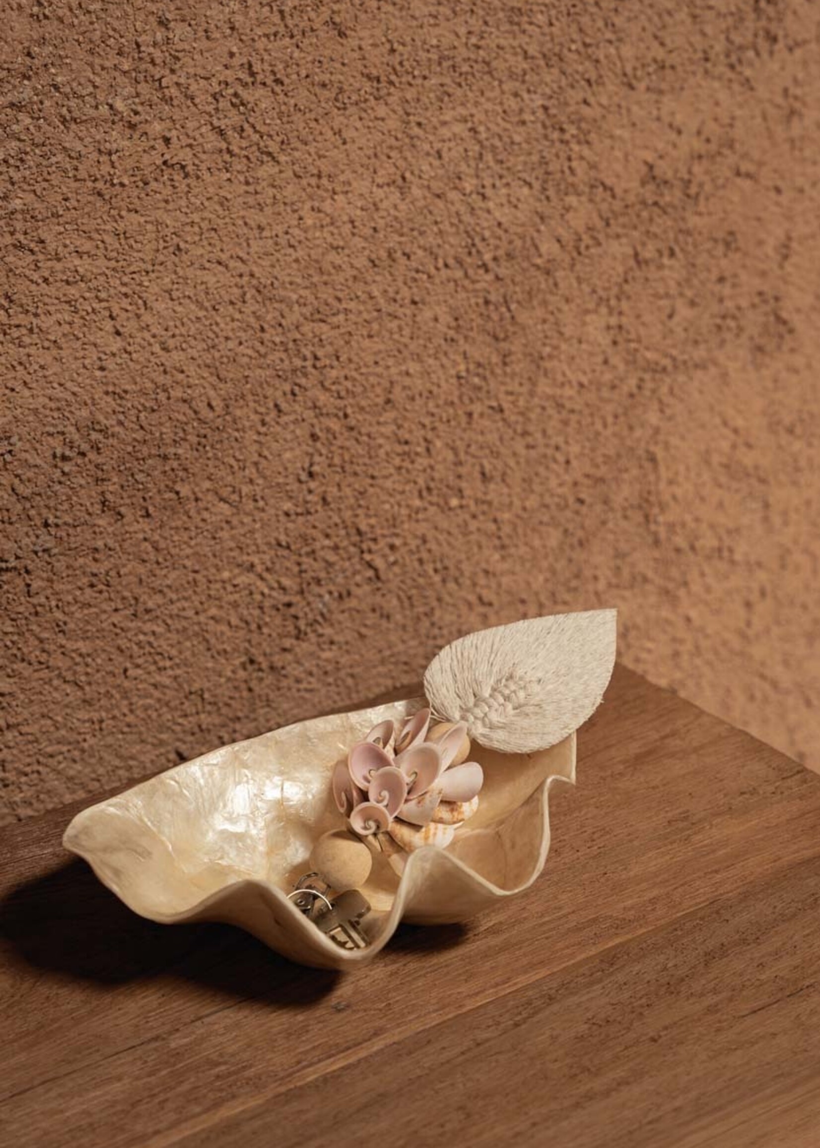 Bazar Bizar Antwerp The Mother of Pearl Soap Dish - White - M