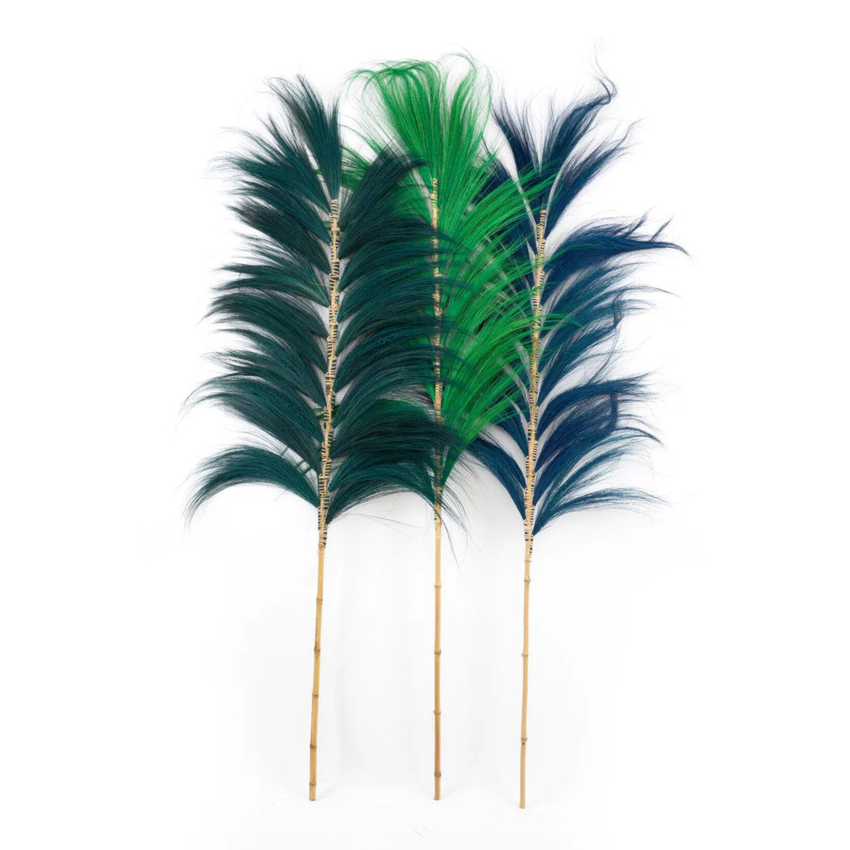 Bazar Bizar Antwerp The Stunning Leaf - Emerald Green - Set of 6