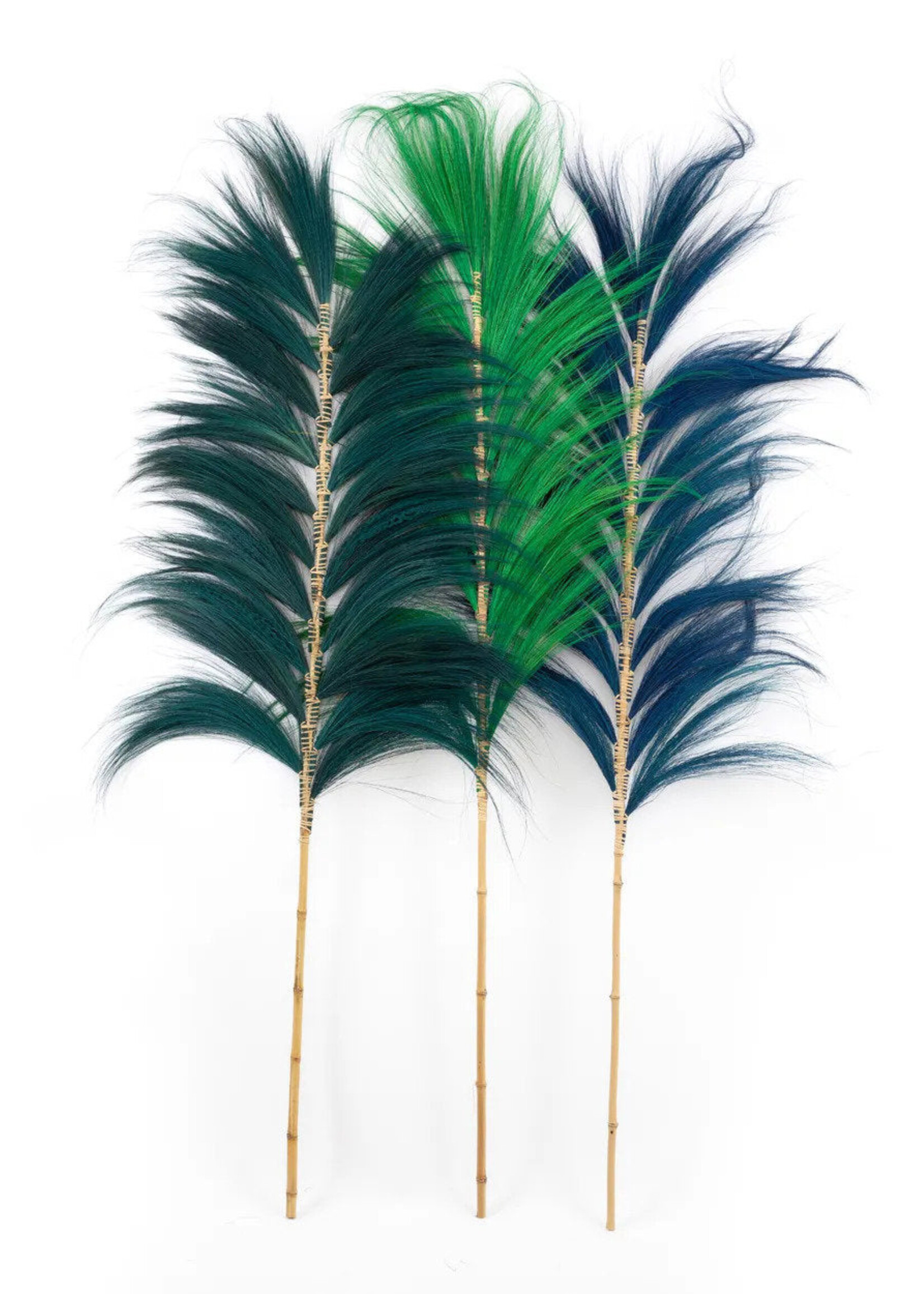 Bazar Bizar Antwerp The Stunning Leaf - Emerald Green - Set of 6