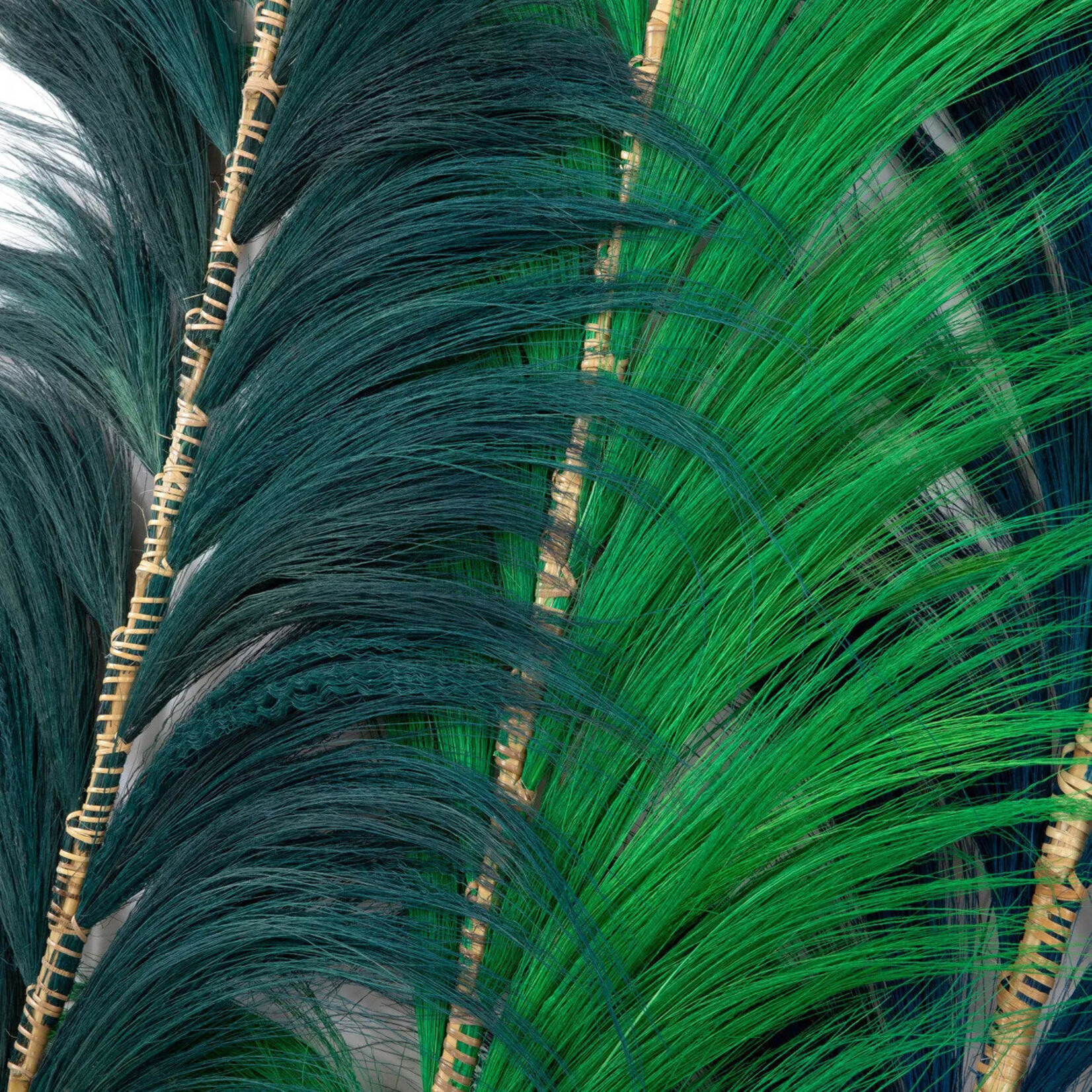 Bazar Bizar Antwerp The Stunning Leaf - Emerald Green - Set of 6