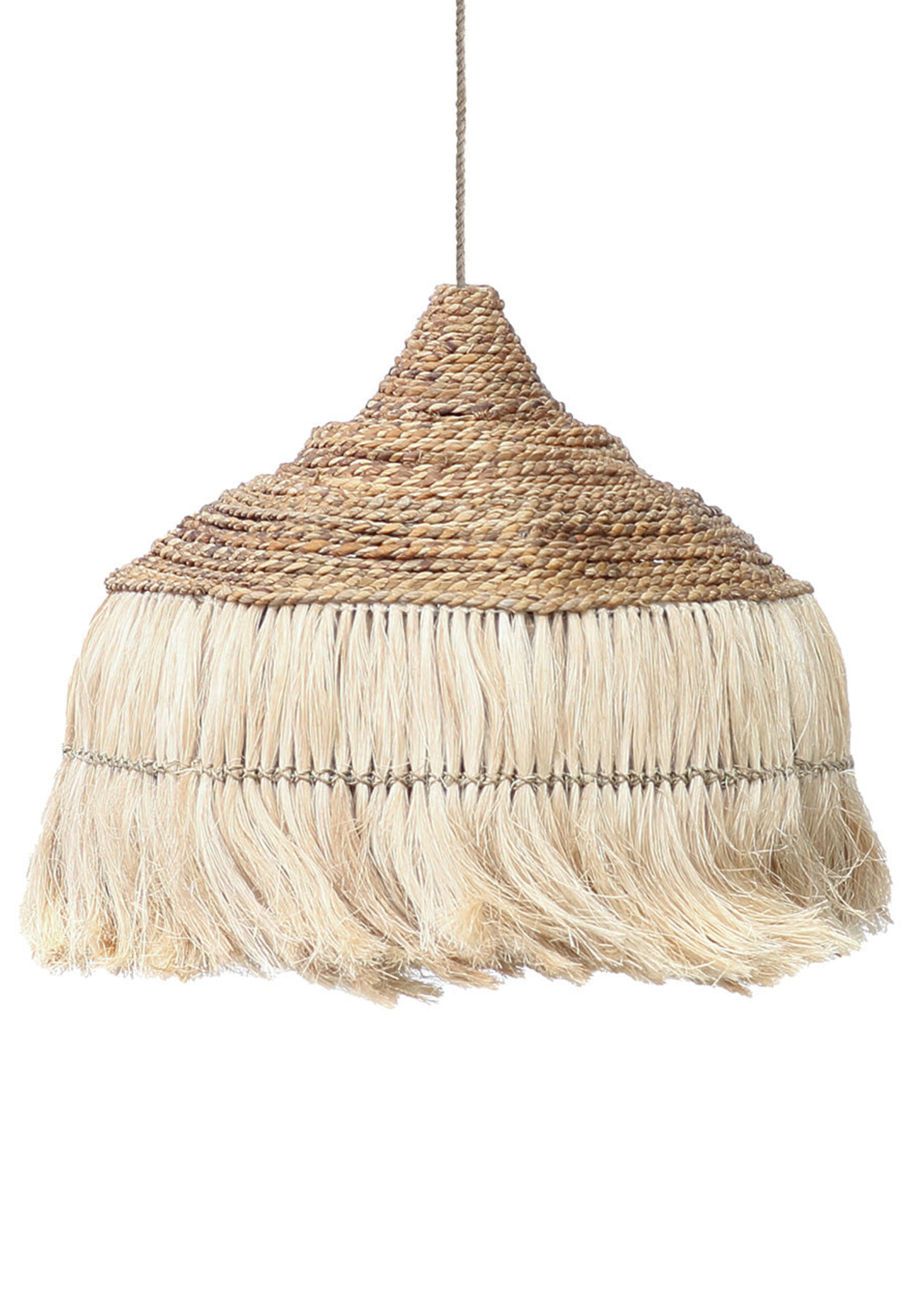 Bazar Bizar Antwerp The Abaca Hoola Pendant - Natural - L