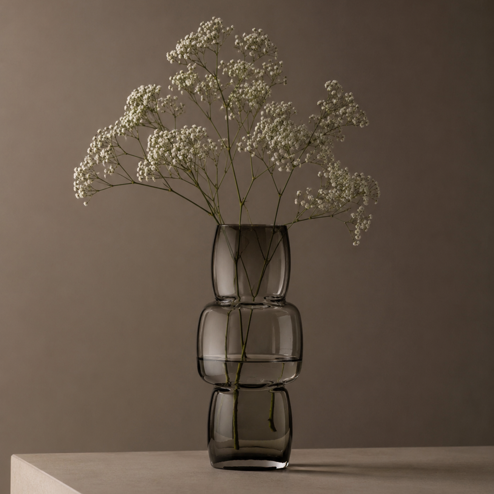 Bazar Bizar Antwerp The Cubes Vase - Dark Grey - M