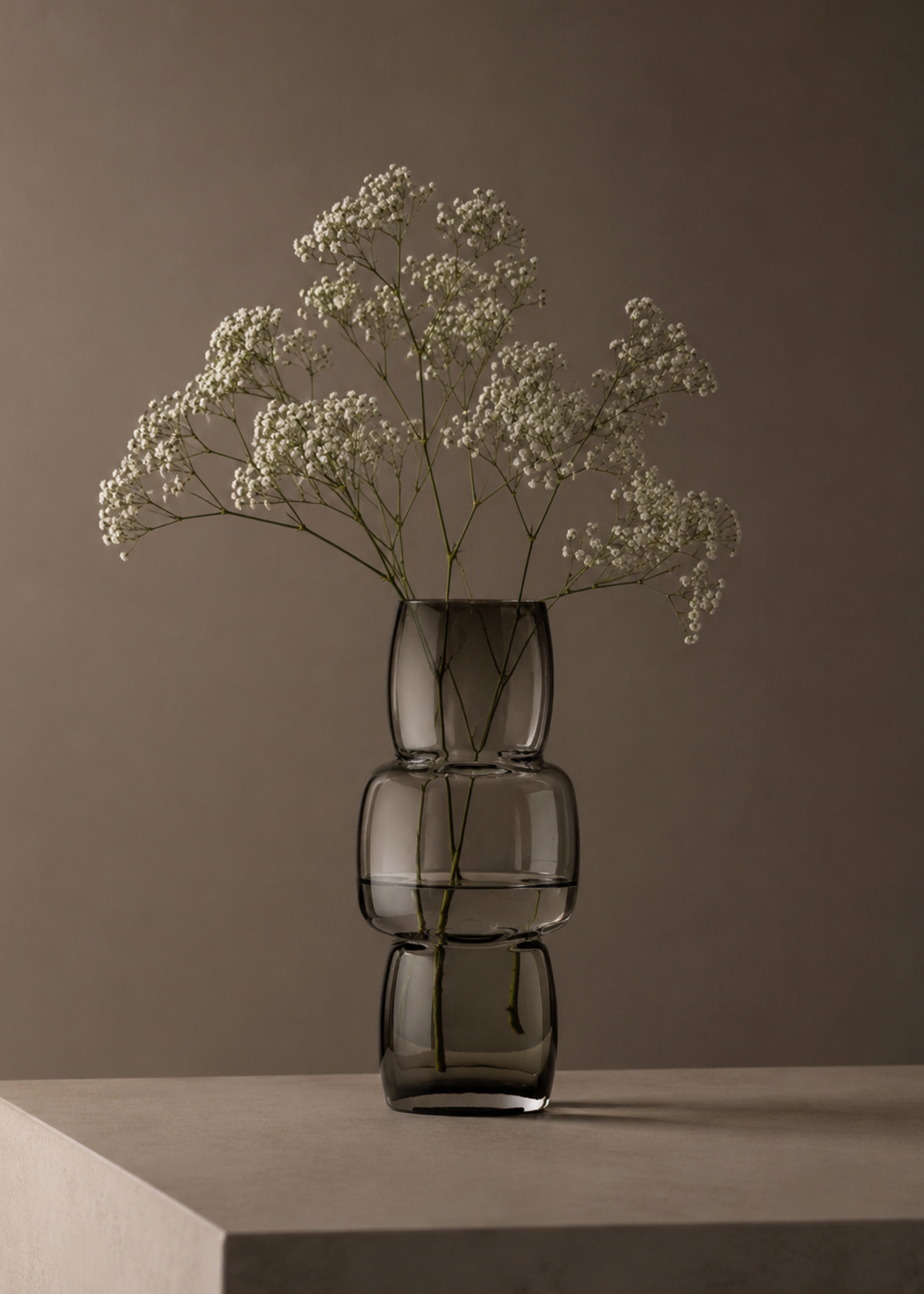 Bazar Bizar Antwerp The Cubes Vase - Dark Grey - M
