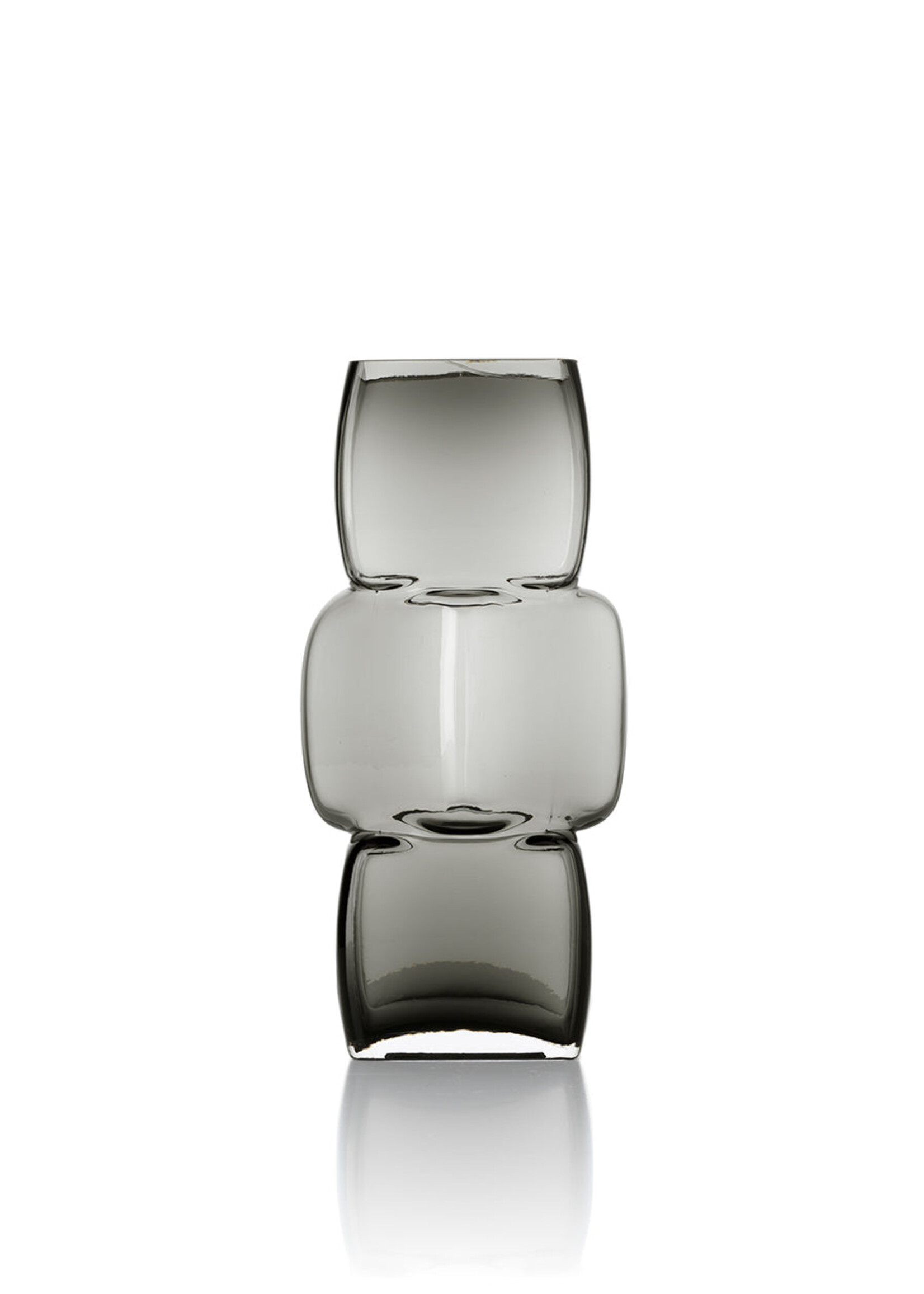 Bazar Bizar Antwerp The Cubes Vase - Dark Grey - M