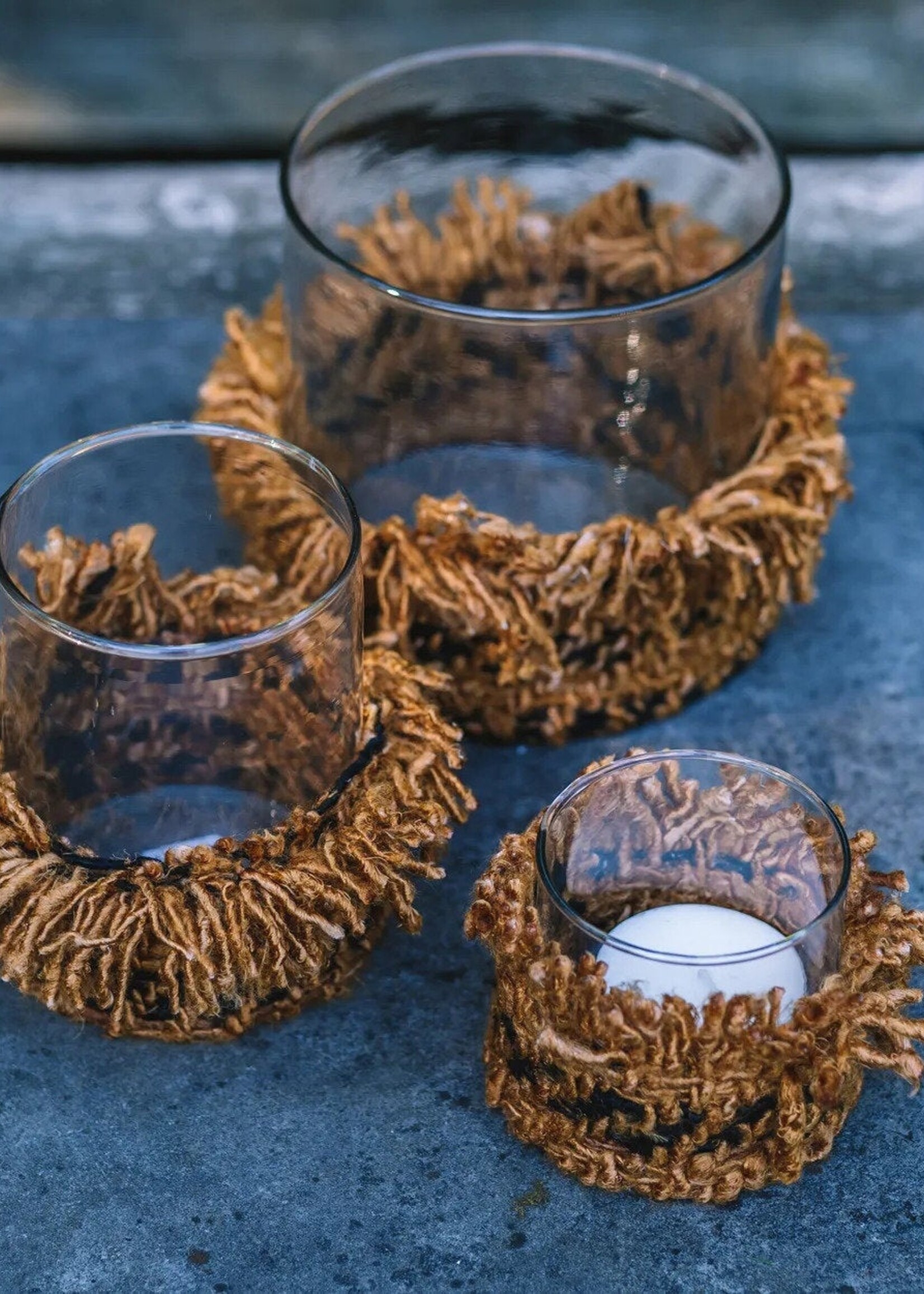 Bazar Bizar Antwerp The Oh My Gee Candle Holder - CinnamonB - S