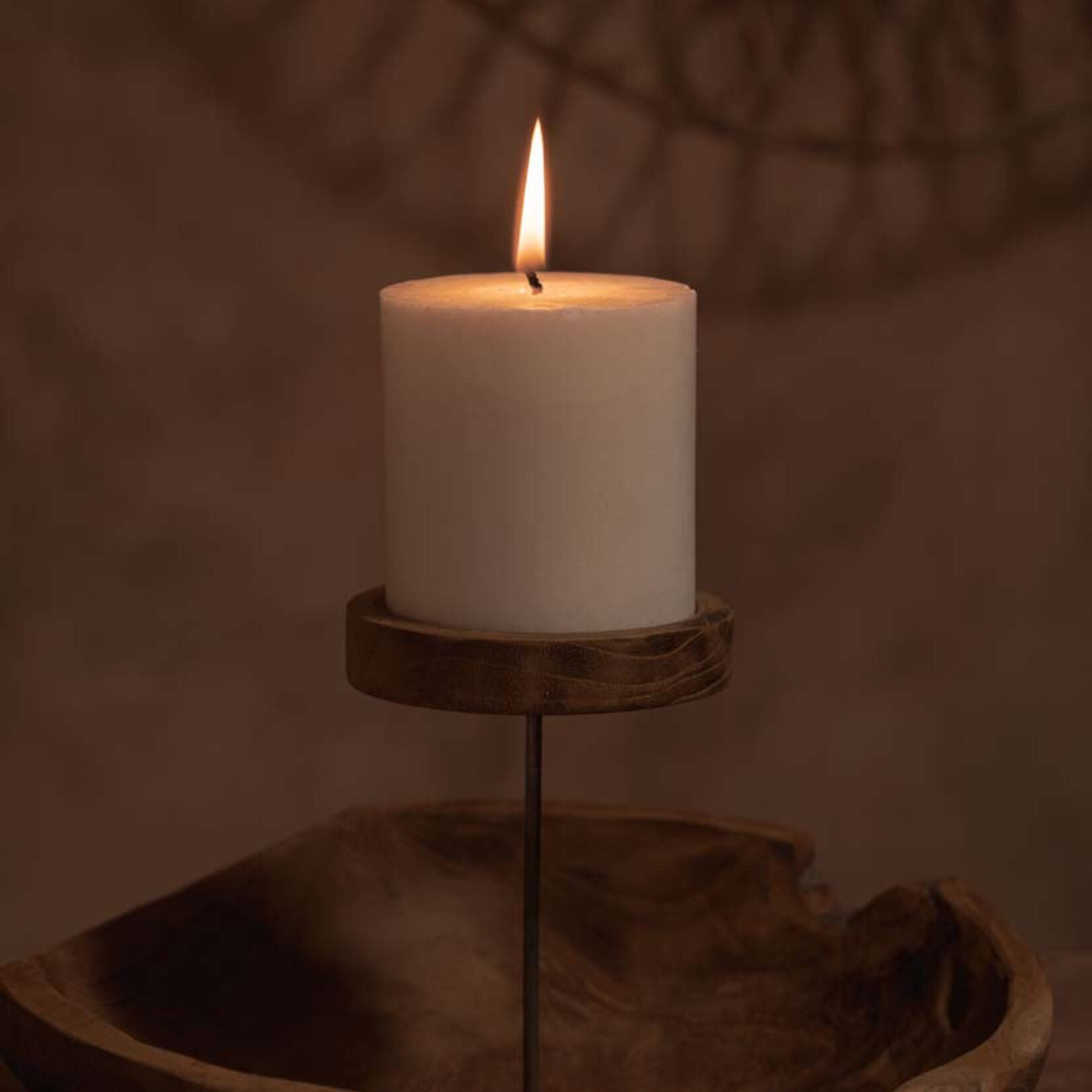 Bazar Bizar Antwerp The Candle Plate - Natural