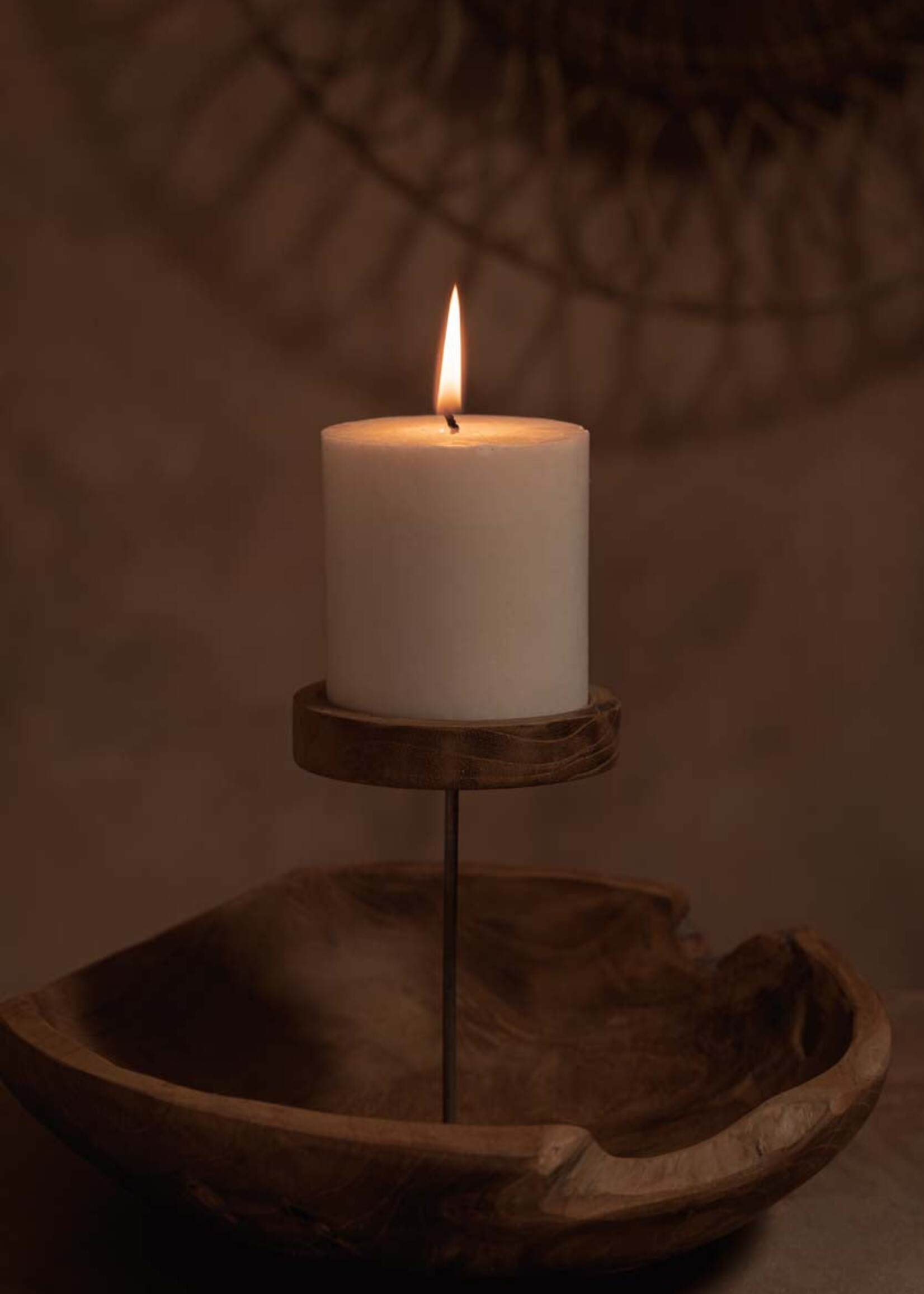 Bazar Bizar Antwerp The Candle Plate - Natural