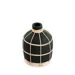 Bazar Bizar Antwerp The Whoopy Vase - Black Natural - S