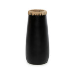 Bazar Bizar Antwerp The Sneaky Vase - Black Natural - L