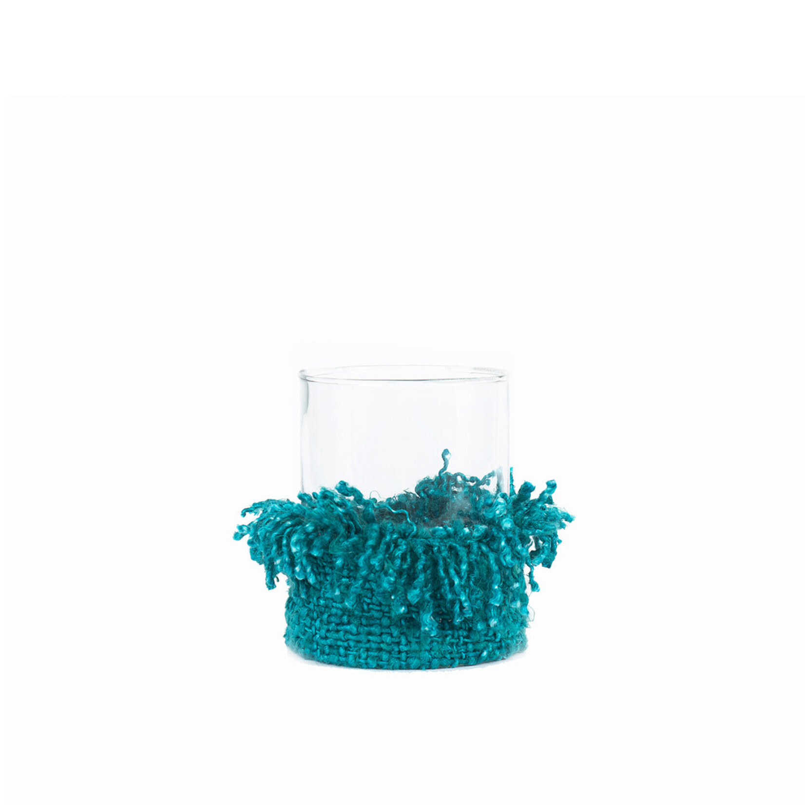 Bazar Bizar Antwerp The Oh My Gee Candle Holder - Aqua - L