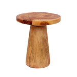 Bazar Bizar Antwerp The Timber Conic Side Table - Natural - 50
