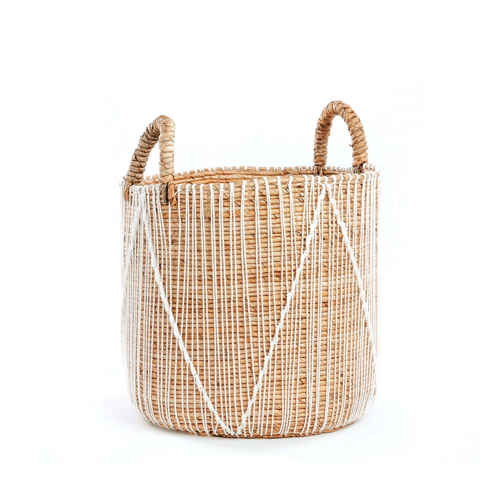 Bazar Bizar Antwerp The Straight Stitched Macrame Basket - M
