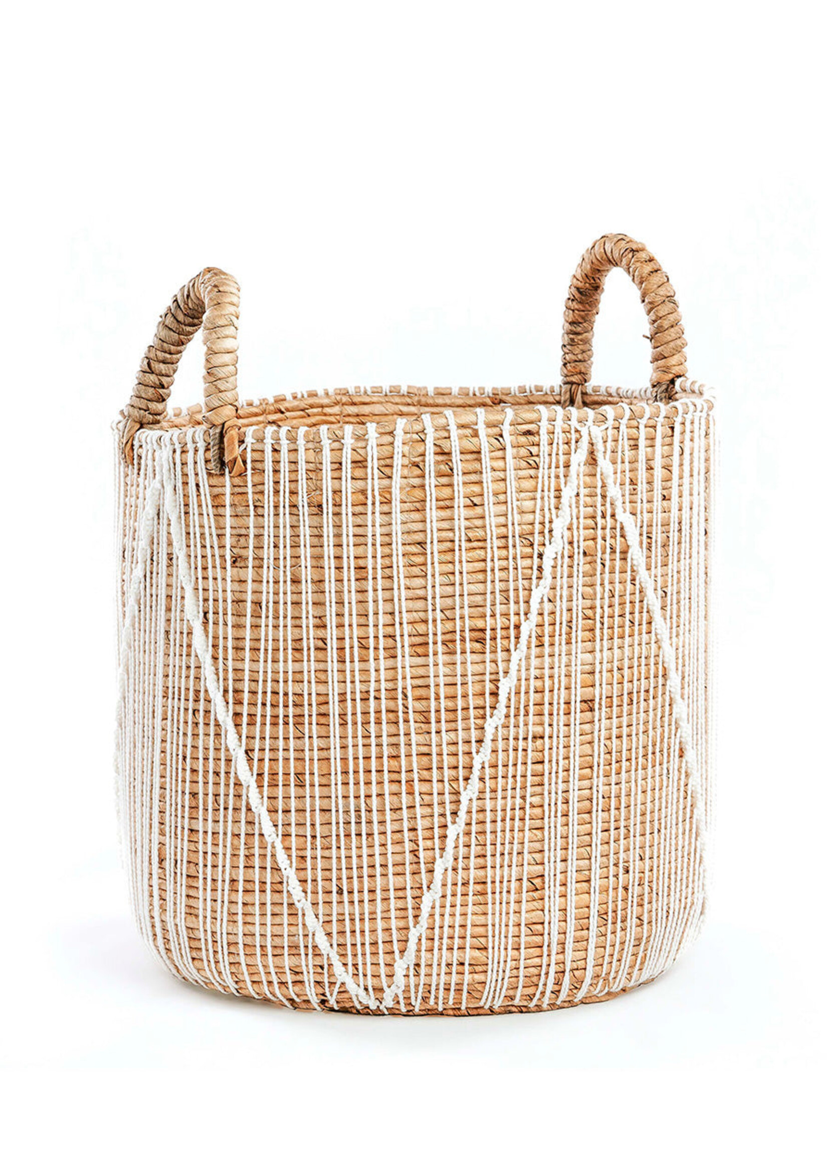 Bazar Bizar Antwerp The Straight Stitched Macrame Basket - M
