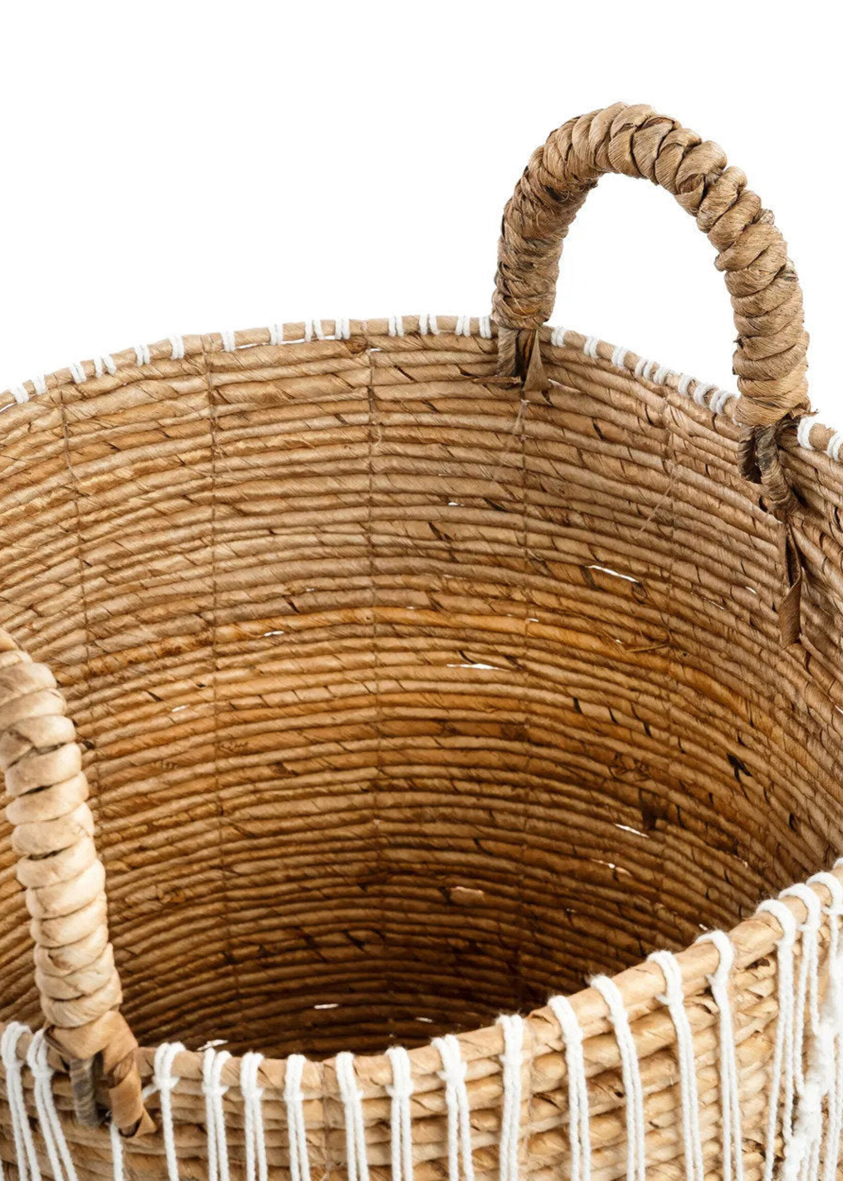 Bazar Bizar Antwerp The Straight Stitched Macrame Basket - M