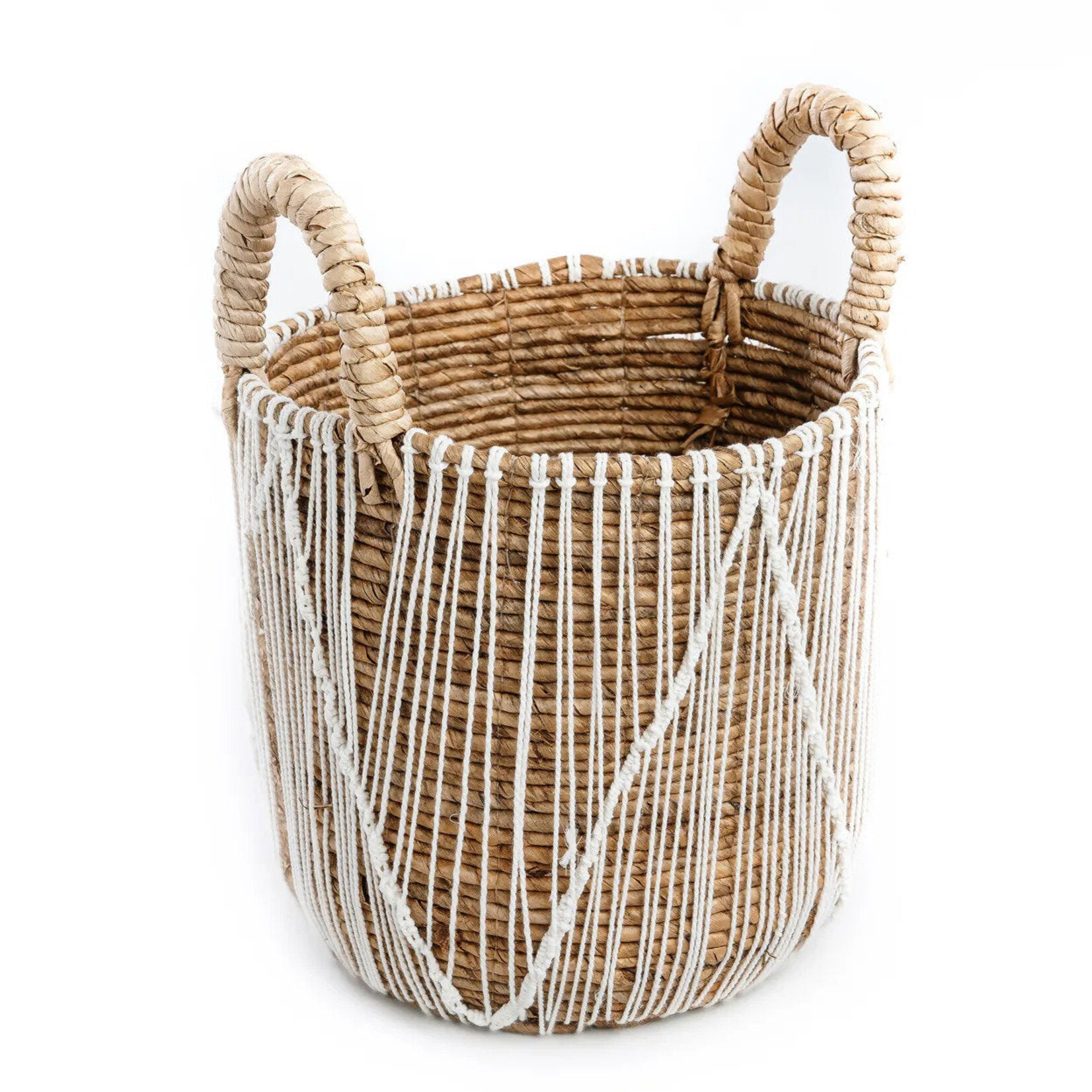 Bazar Bizar Antwerp The Straight Stitched Macrame Basket - M