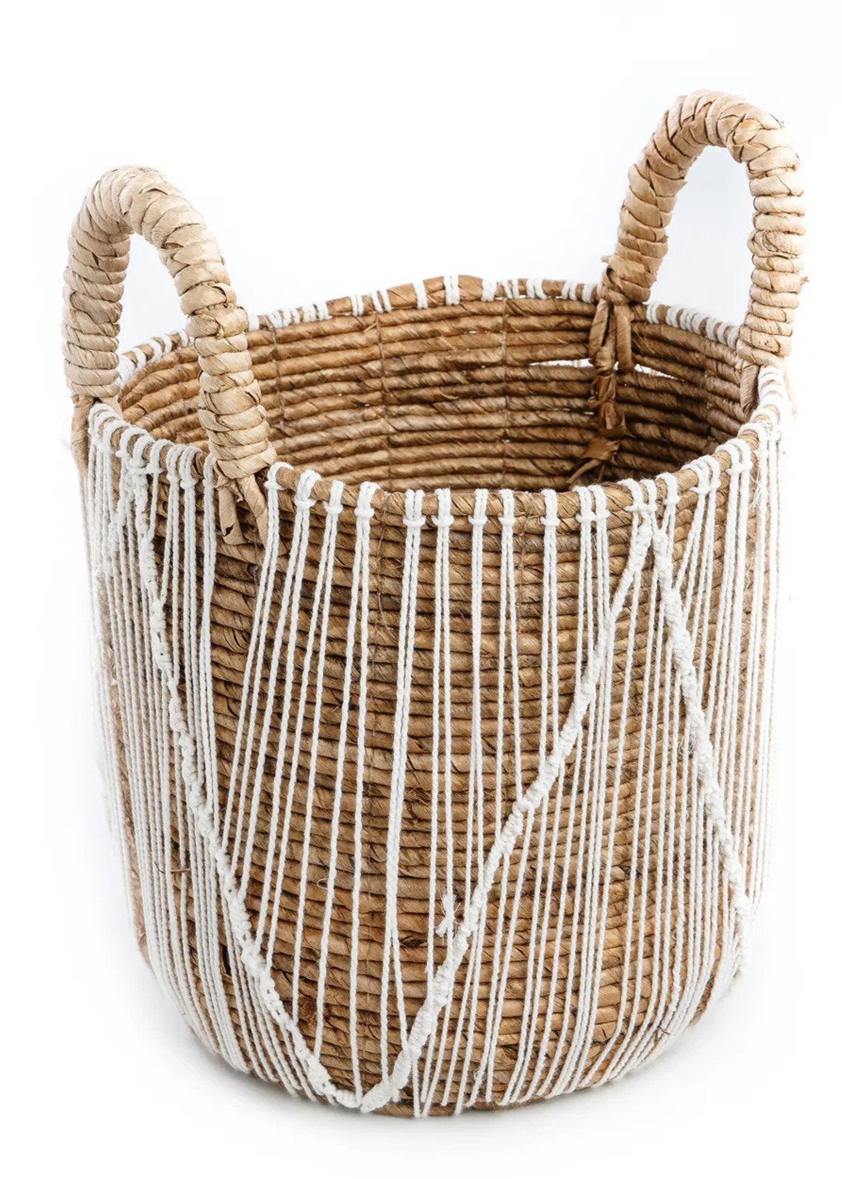 Bazar Bizar Antwerp The Straight Stitched Macrame Basket - M