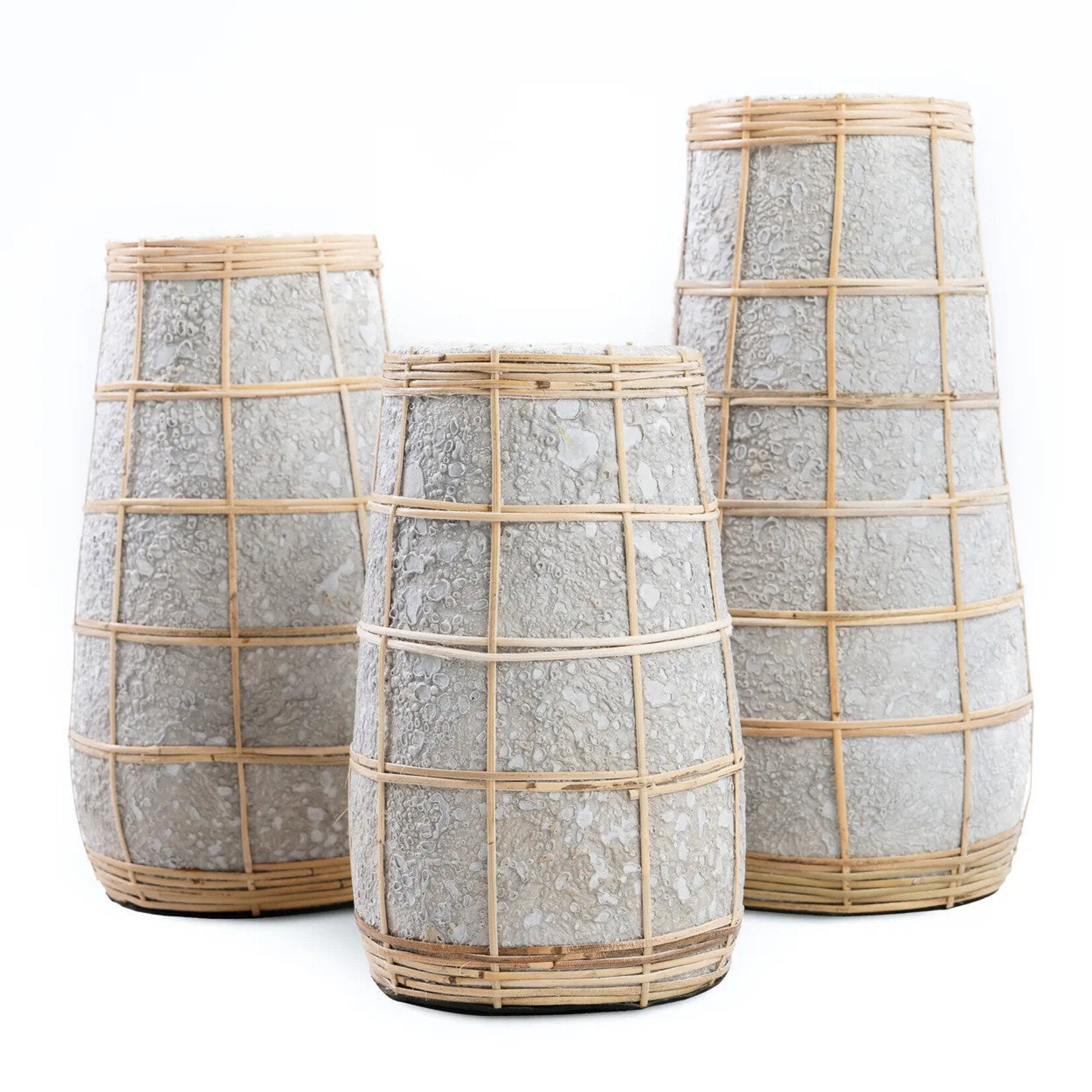 Bazar Bizar Antwerp The Cutie Vase - Concrete Natural - M