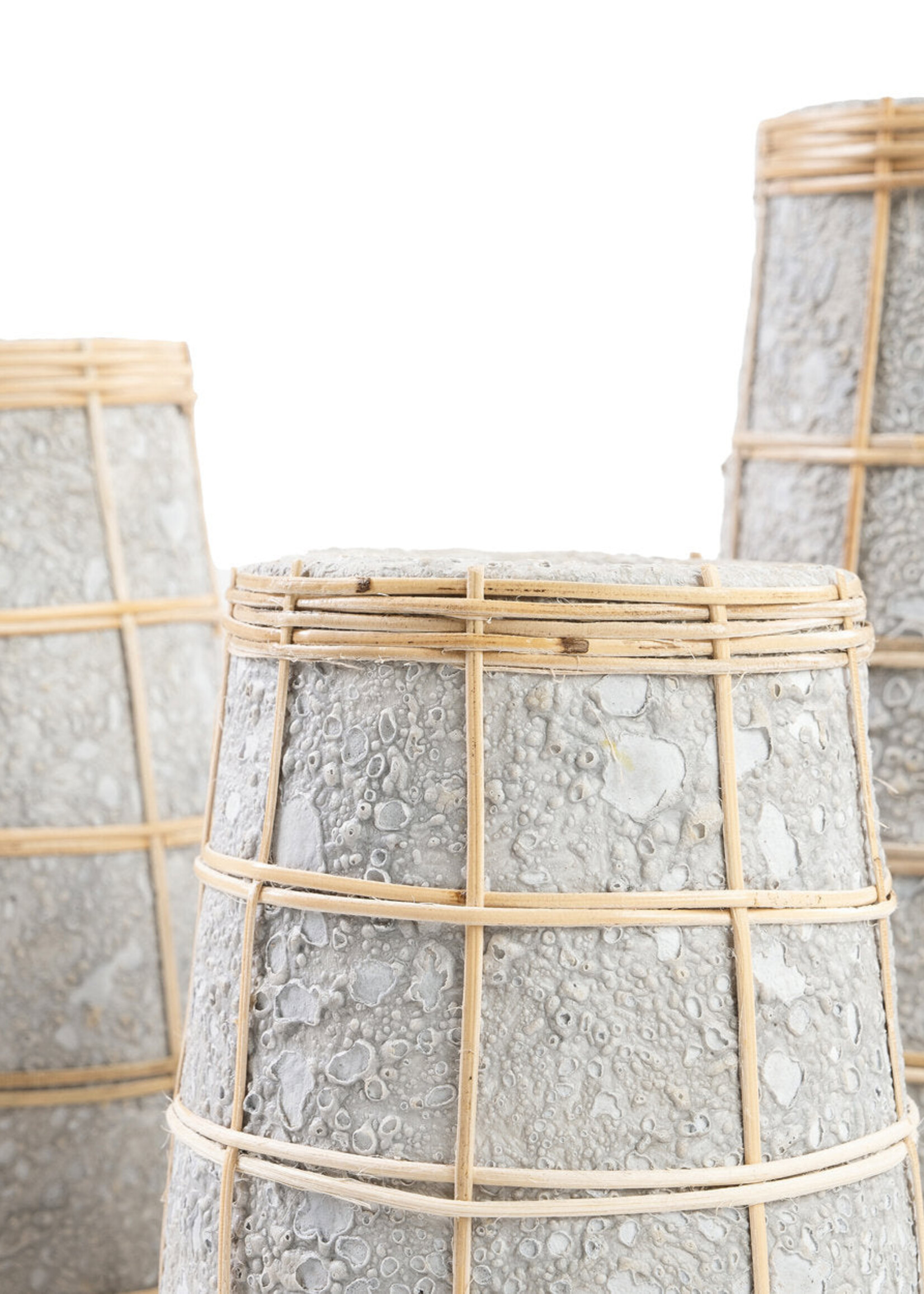 Bazar Bizar Antwerp The Cutie Vase - Concrete Natural - L