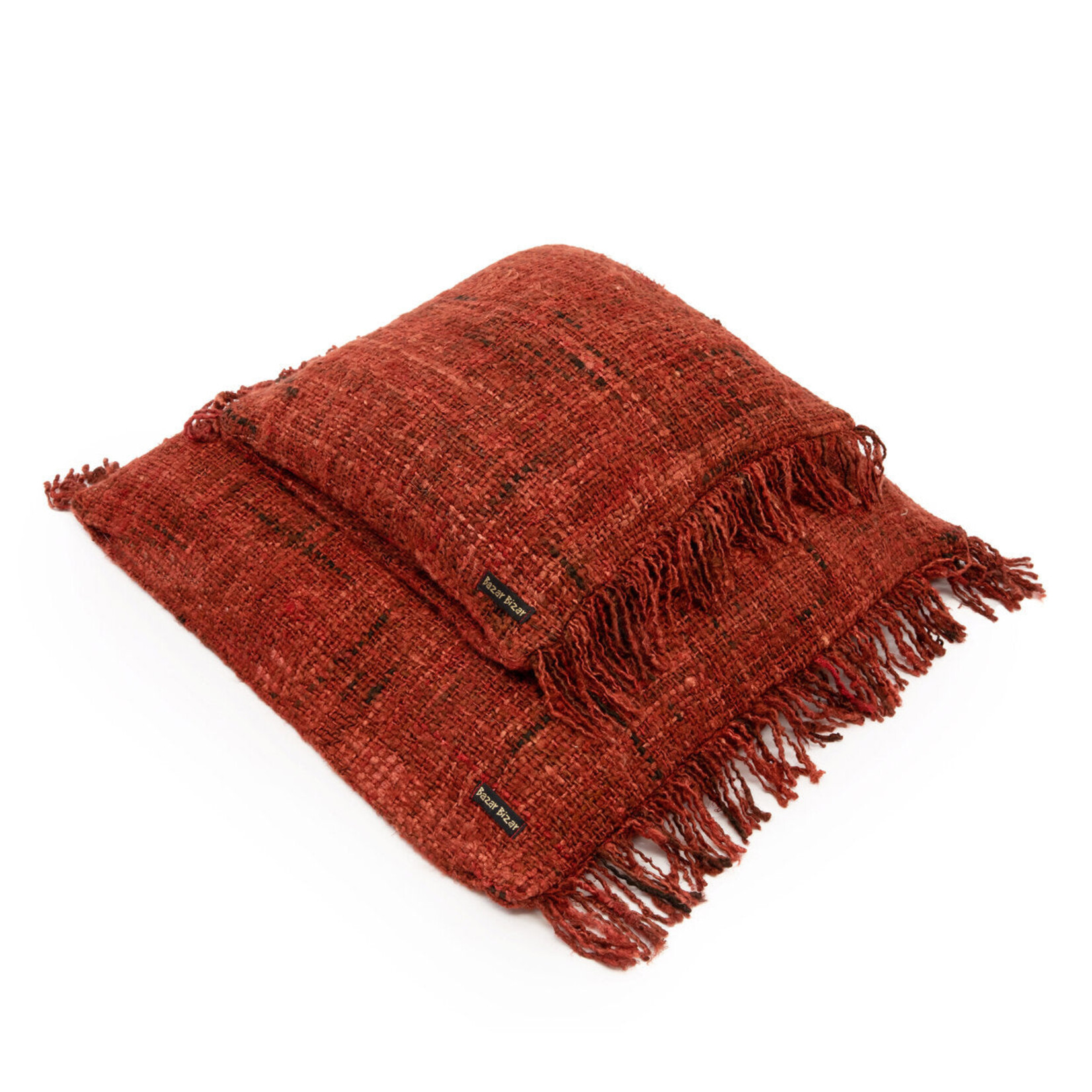Bazar Bizar Antwerp The Oh My Gee Cushion Cover - Cherry Red - 40x40