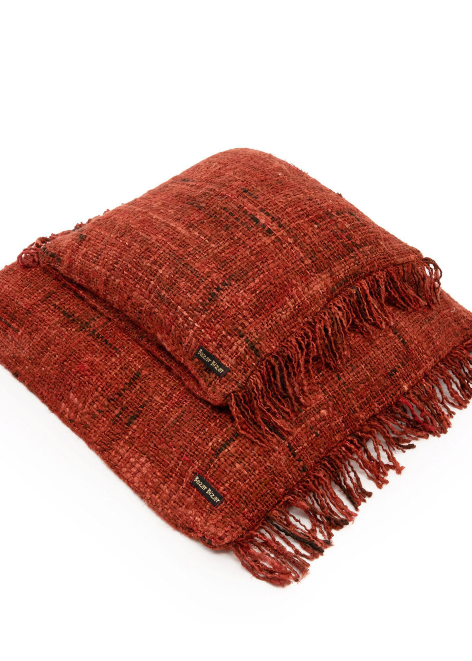 Bazar Bizar Antwerp The Oh My Gee Cushion Cover - Cherry Red - 40x40