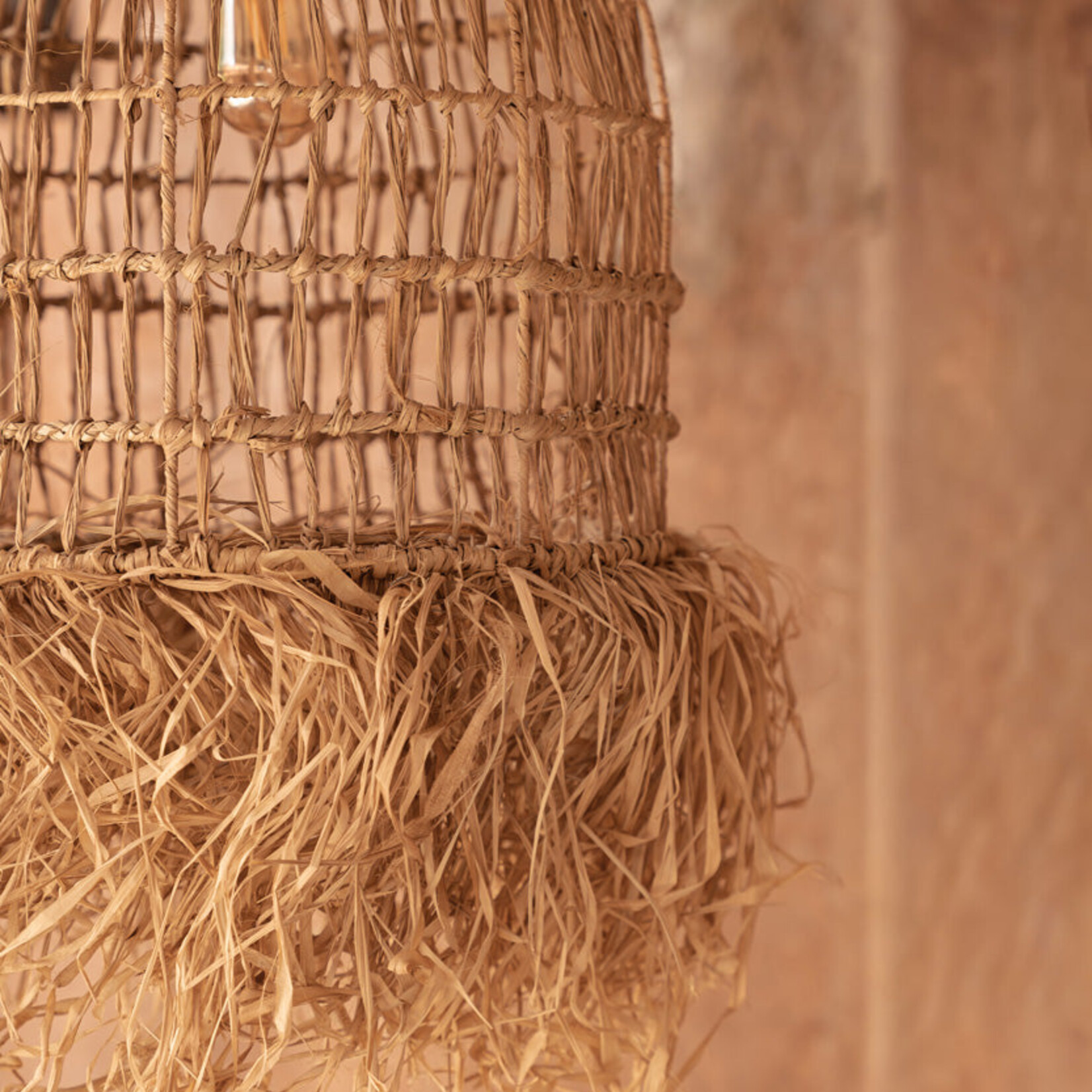 Bazar Bizar Antwerp The Casita Pendant - Natural - L