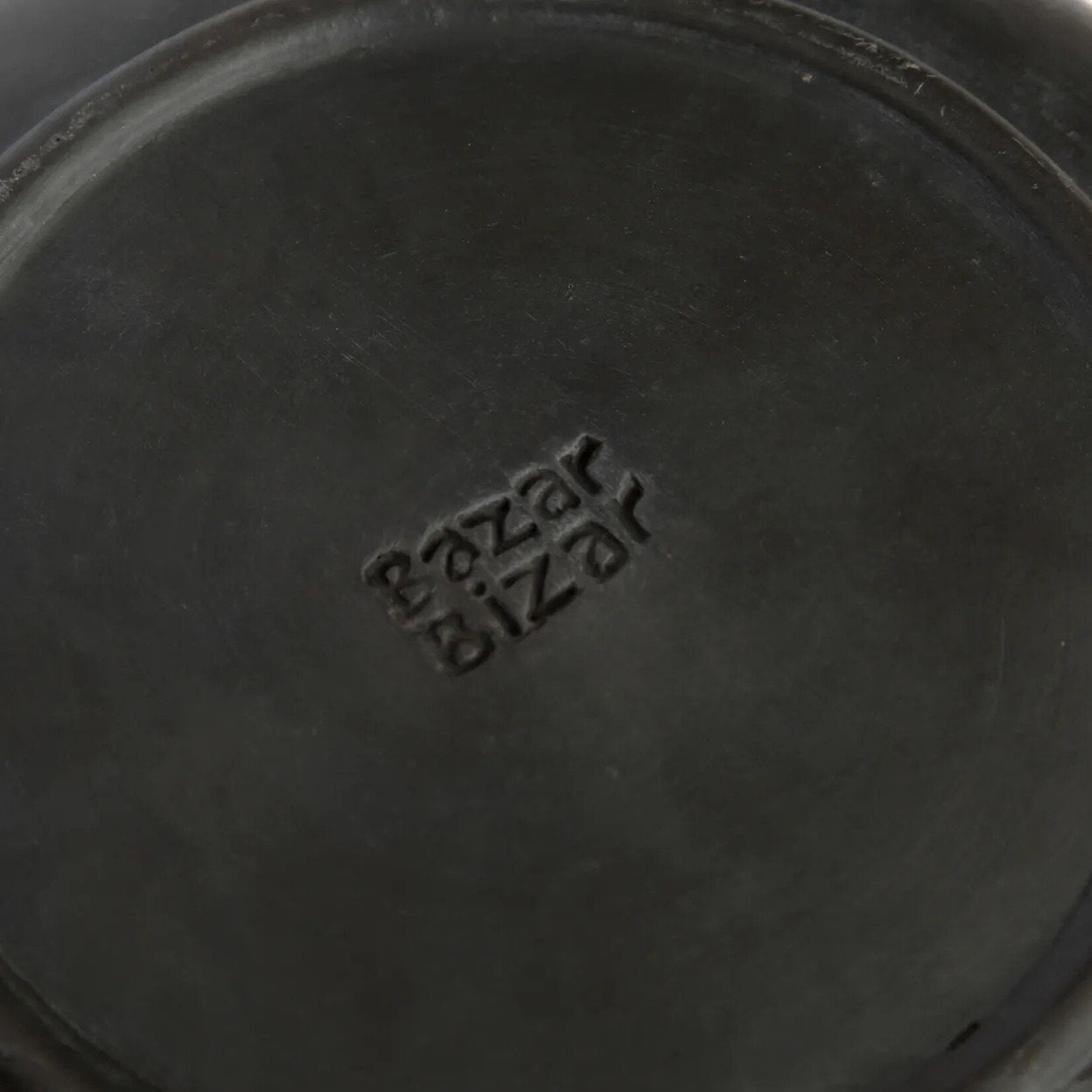 Bazar Bizar Antwerp The Burned Deep Plate - Black - M