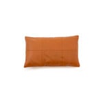 Bazar Bizar Antwerp The Six Panel Leather Cushion Cover - Camel - 30x50