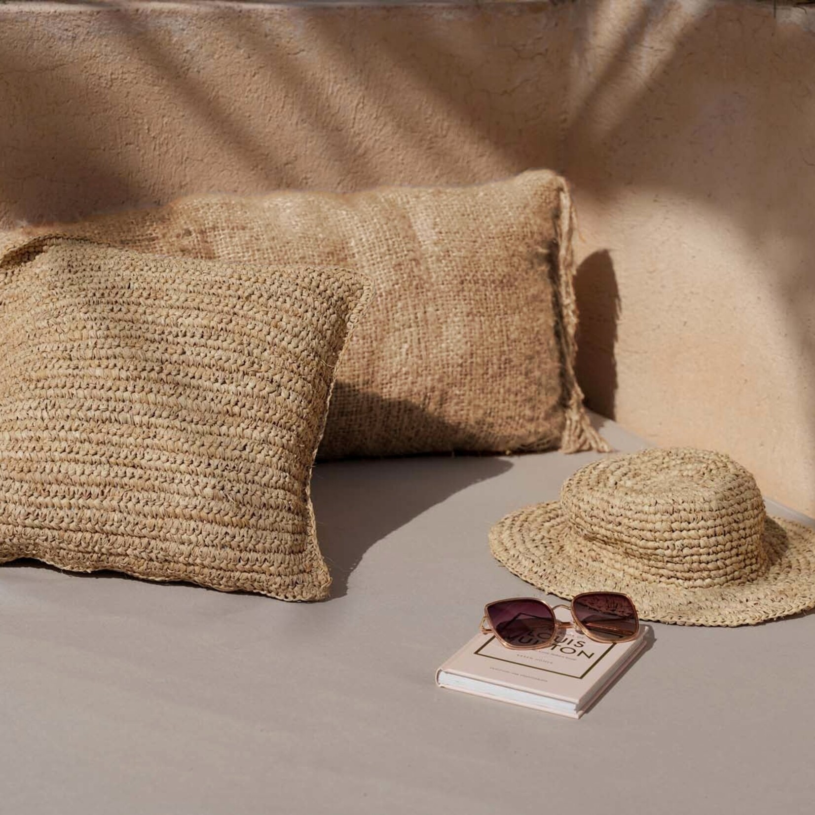 Bazar Bizar Antwerp The Oh My Gee Cushion Cover - Beige - 35x100
