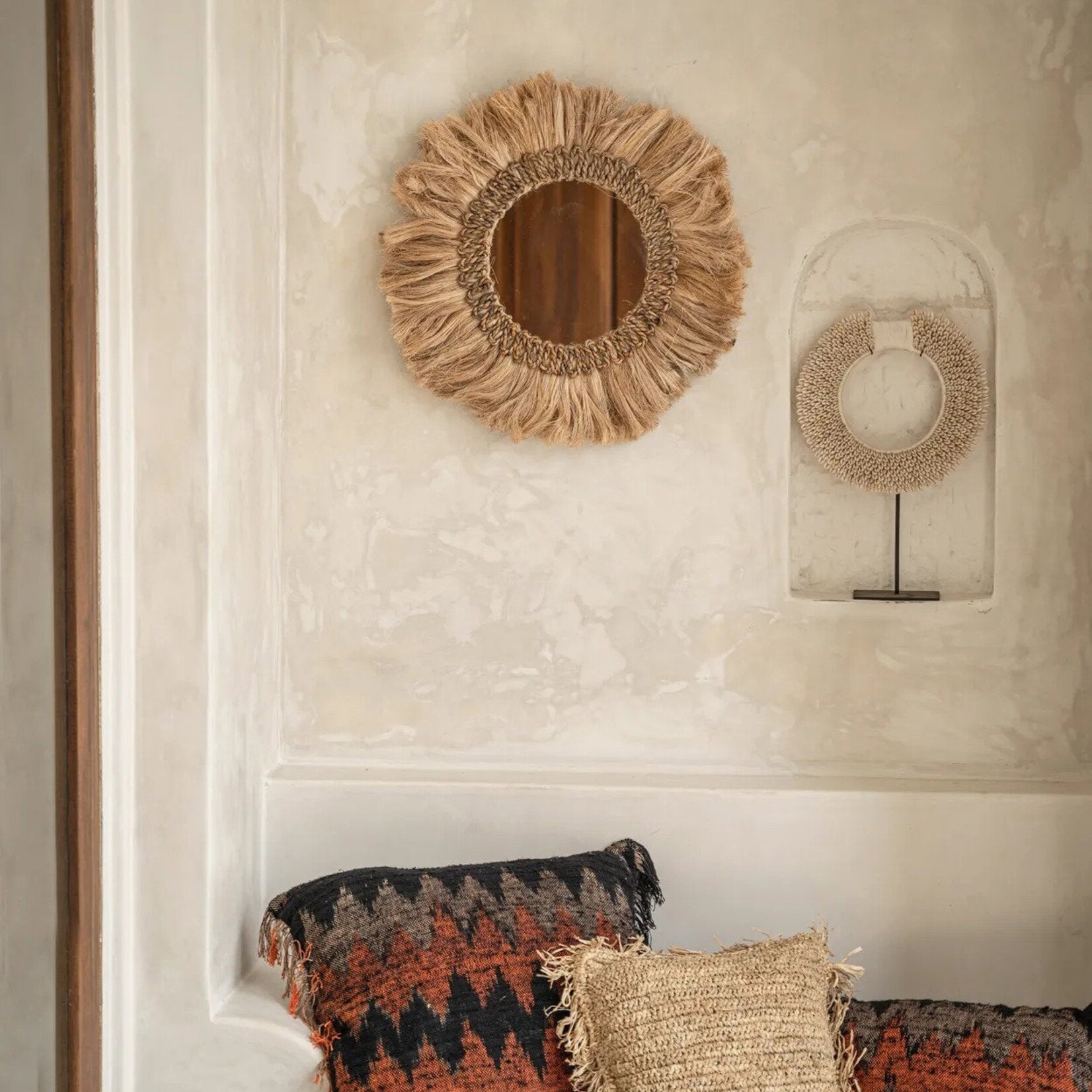 Bazar Bizar Antwerp The Oh My Gee Cushion Cover - Black Orange - 60x60