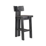 Bazar Bizar Antwerp The Sama Sama Barstool - Black