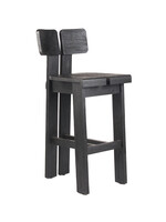 Bazar Bizar Antwerp The Sama Sama Barstool - Black