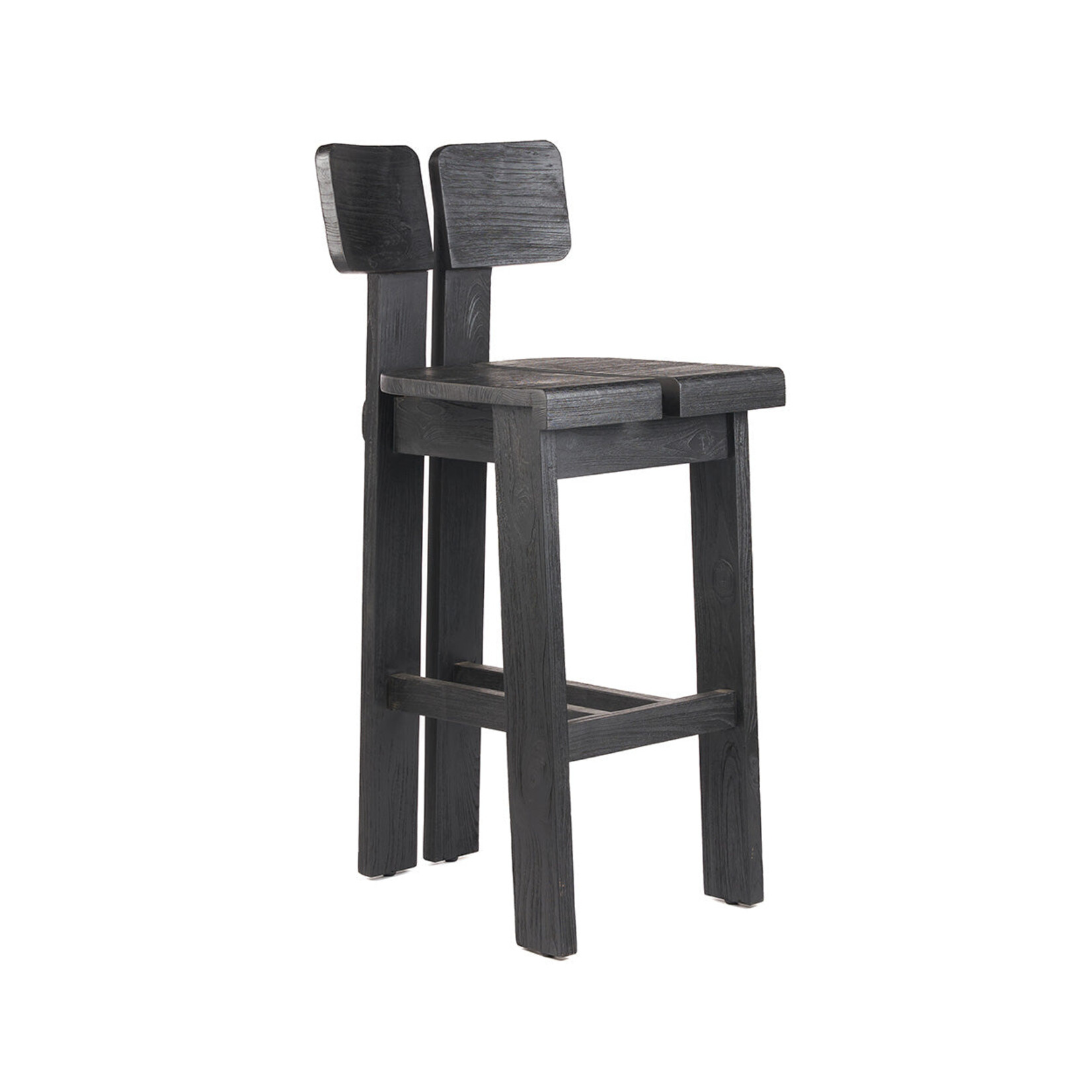 Bazar Bizar Antwerp The Sama Sama Barstool - Black