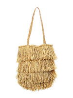 Bazar Bizar Antwerp The Raffia Bahamas Tote - Natural
