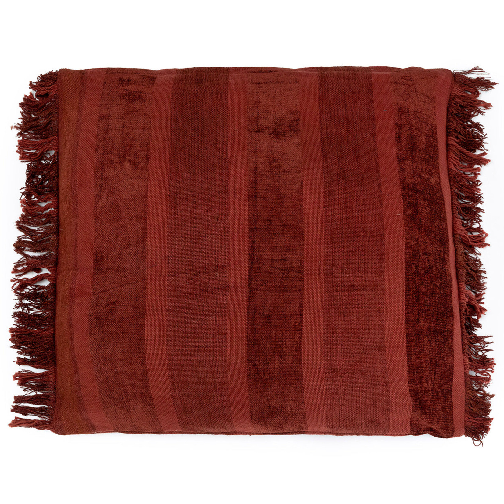 Bazar Bizar Antwerp The Oh My Gee Cushion Cover - Burgundy Velvet - 60x60