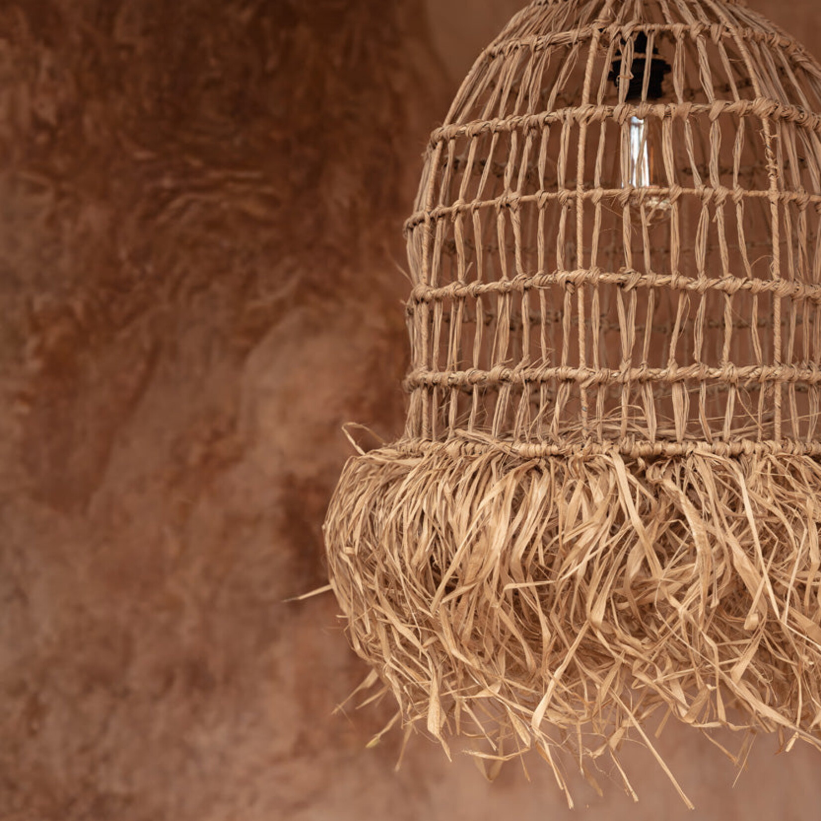Bazar Bizar Antwerp The Casita Pendant - Natural - L