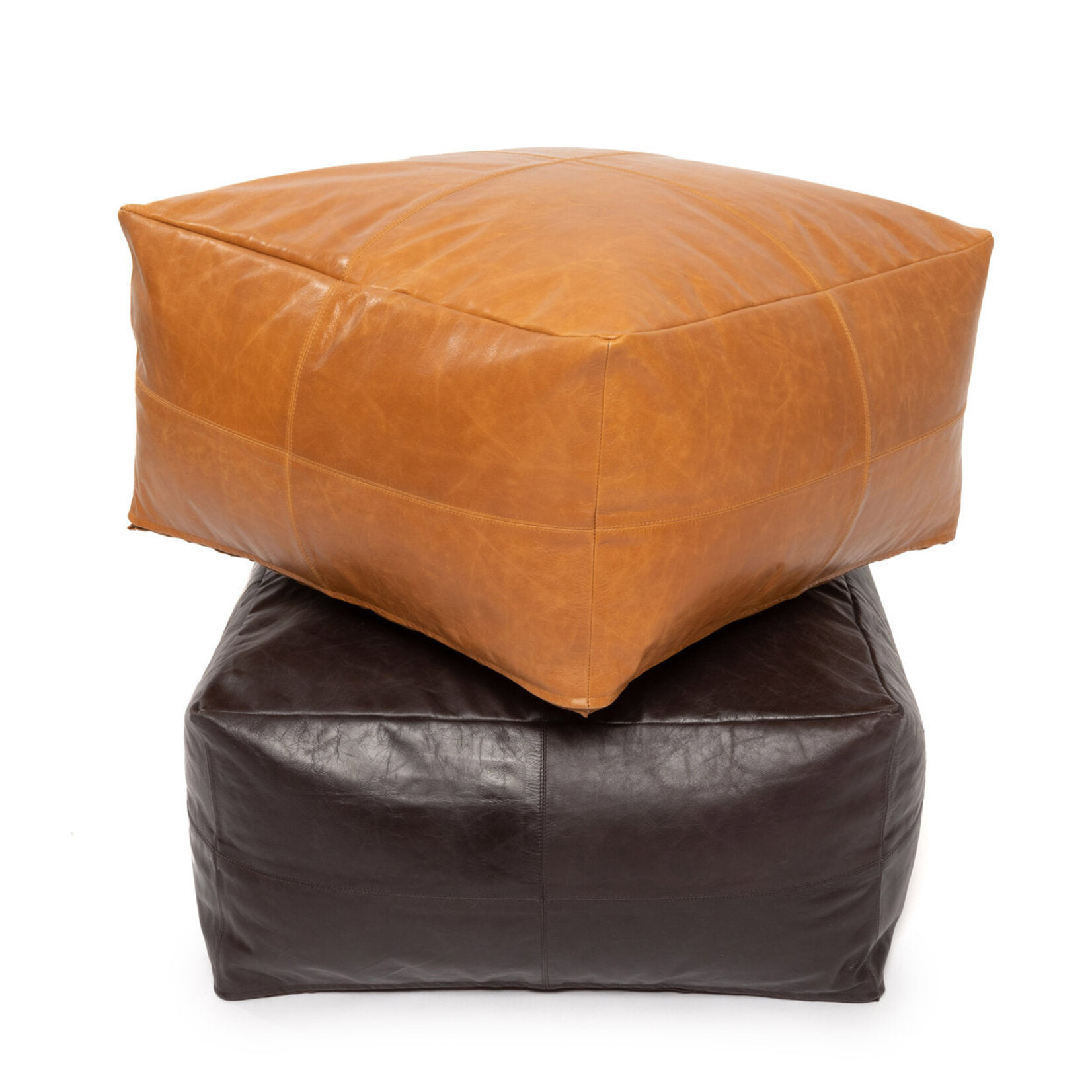 Bazar Bizar Antwerp The Collectors Pouffe - Chocolate