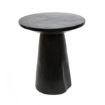 Bazar Bizar Antwerp The Timber Conic Side Table - Black - 50