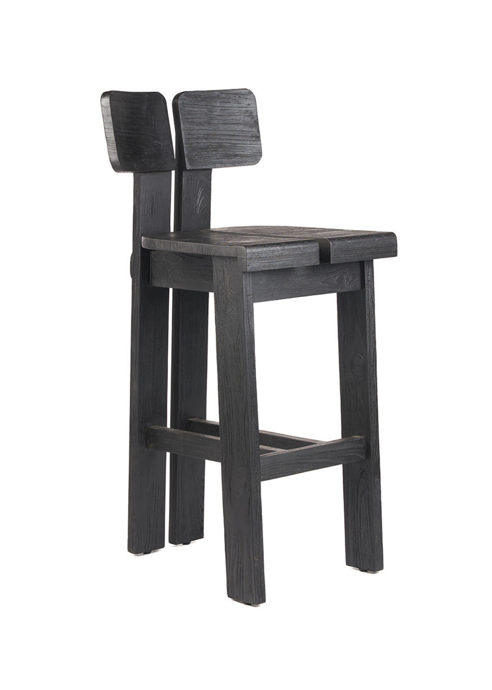 Bazar Bizar Antwerp The Sama Sama Barstool - Black