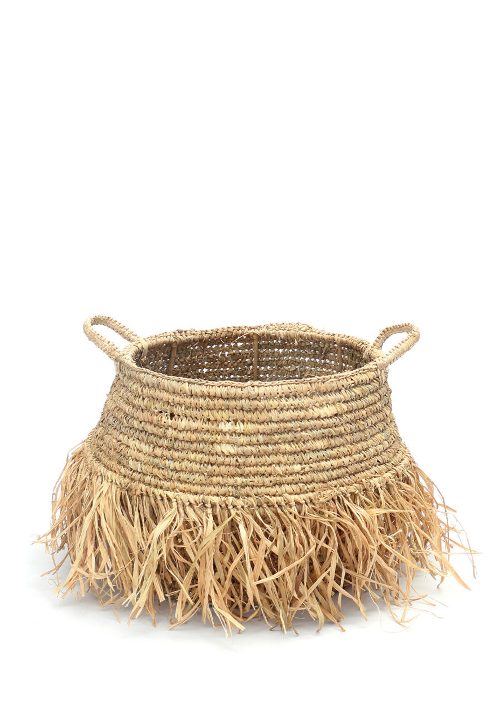 Bazar Bizar Antwerp The Raffia Deluxe Baskets - Natural - Medium