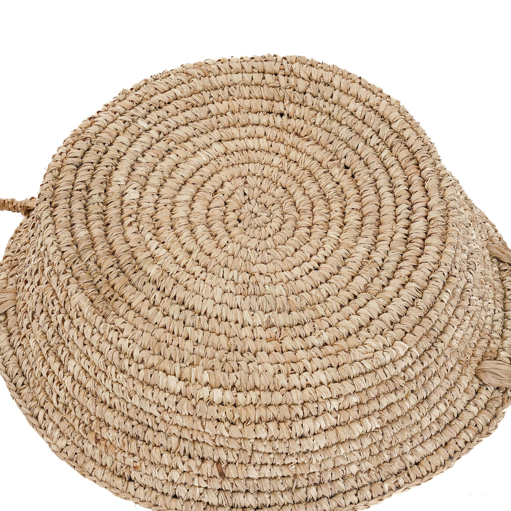 Bazar Bizar Antwerp The Raffia Basket Trays - Natural - M