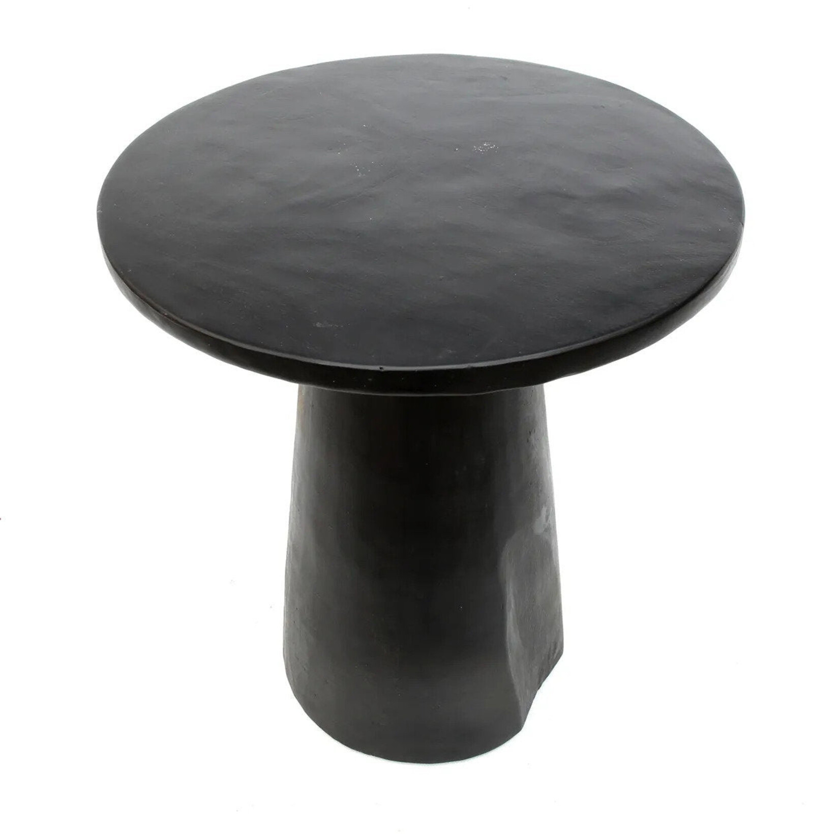 Bazar Bizar Antwerp The Timber Conic Side Table - Black - 50