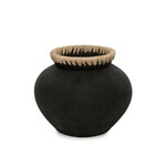 Bazar Bizar Antwerp The Styly Vase - Black Natural - M