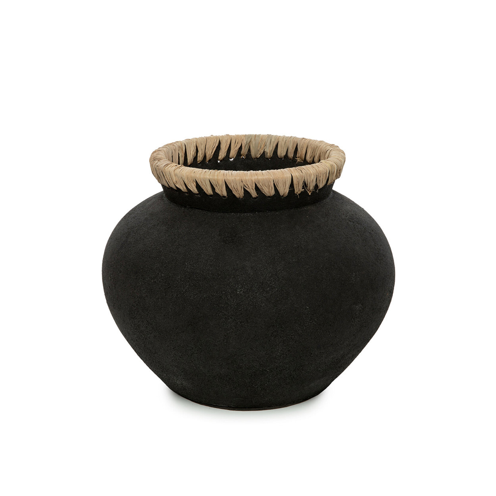 Bazar Bizar Antwerp The Styly Vase - Black Natural - M