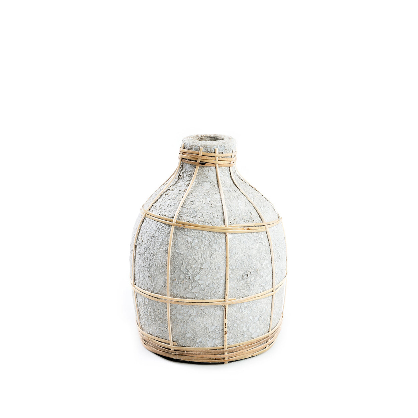 Bazar Bizar Antwerp The Whoopy Vase - Concrete Natural - S