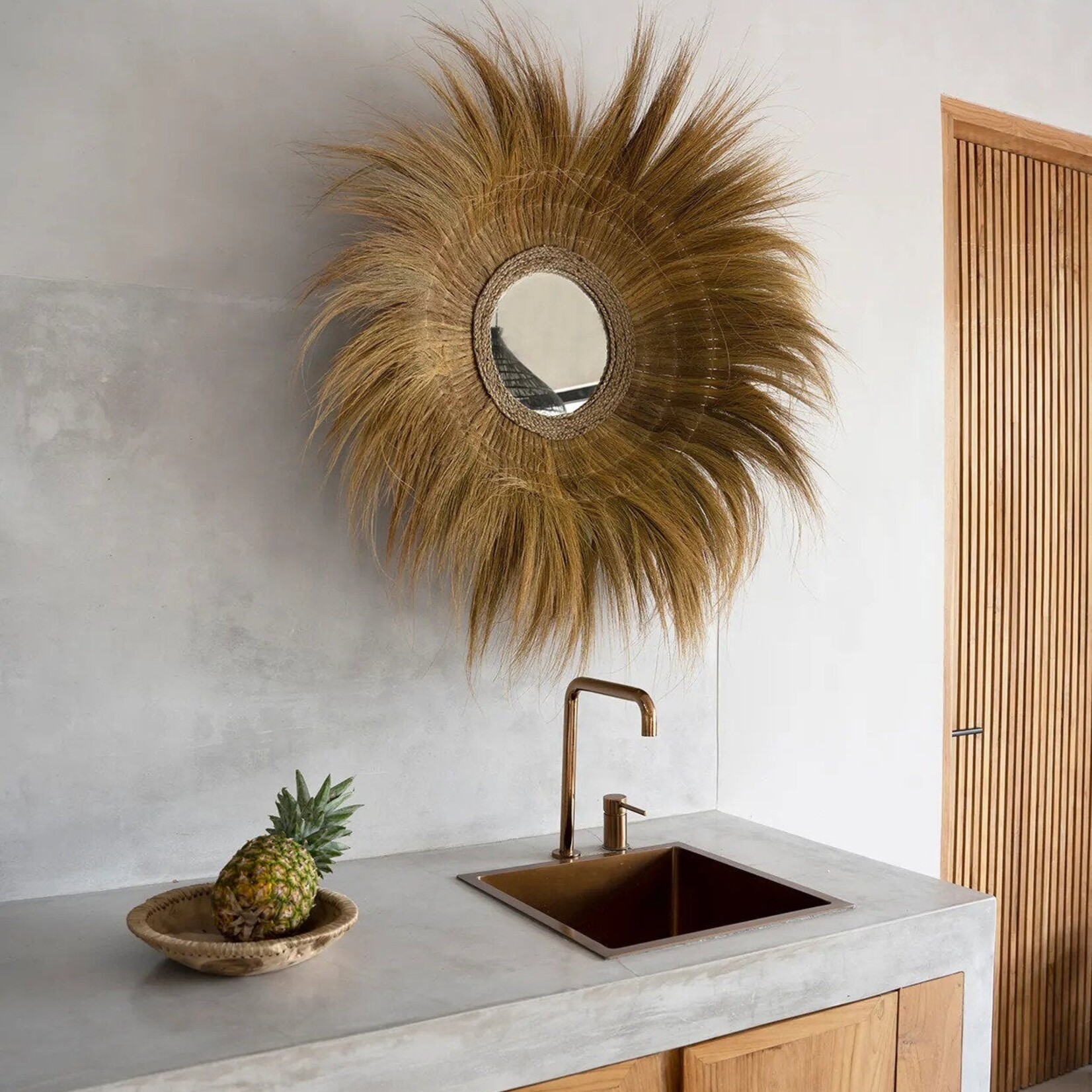 Bazar Bizar Antwerp The Sunken Forest Mirror - Natural